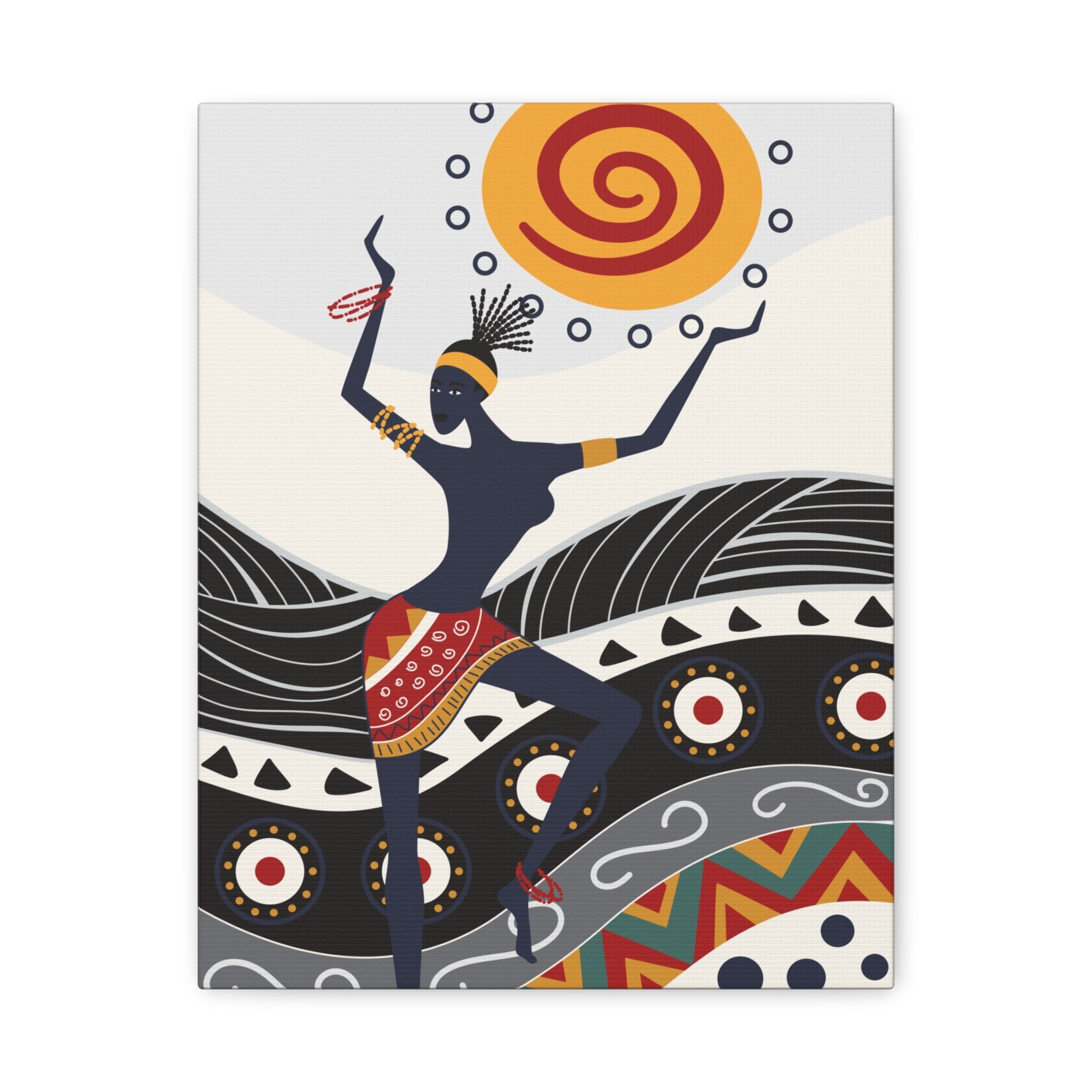 stretched-canvas-print-african-ornament-traditional-dance-wall-decor-african-wall-art-tribal-home-decoration-ethnic-african-a