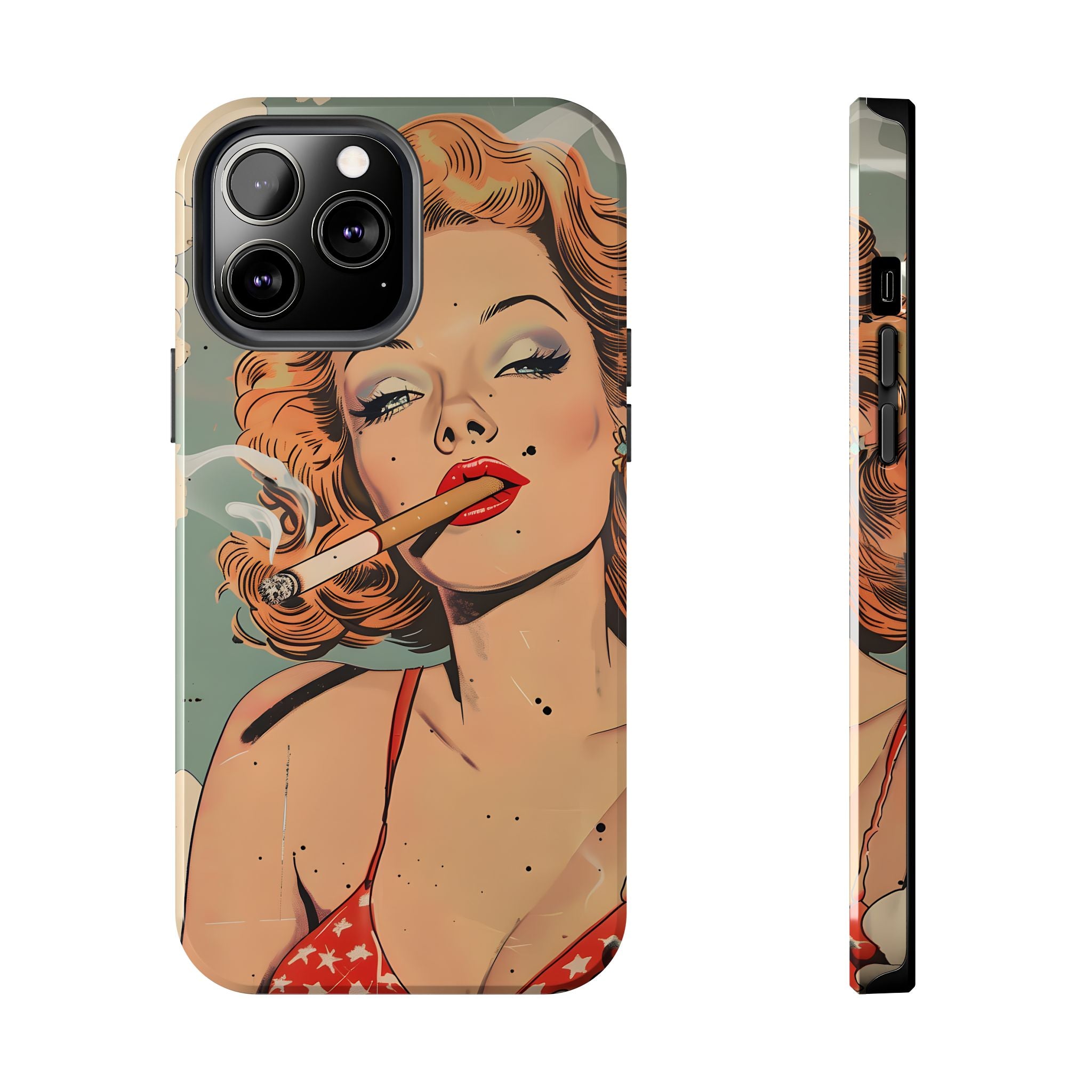 tough-phone-cases-vintage-pin-up-girl-iphone-cover-strong-phone-protector-retro-pinup-design-protective-smartphone-case