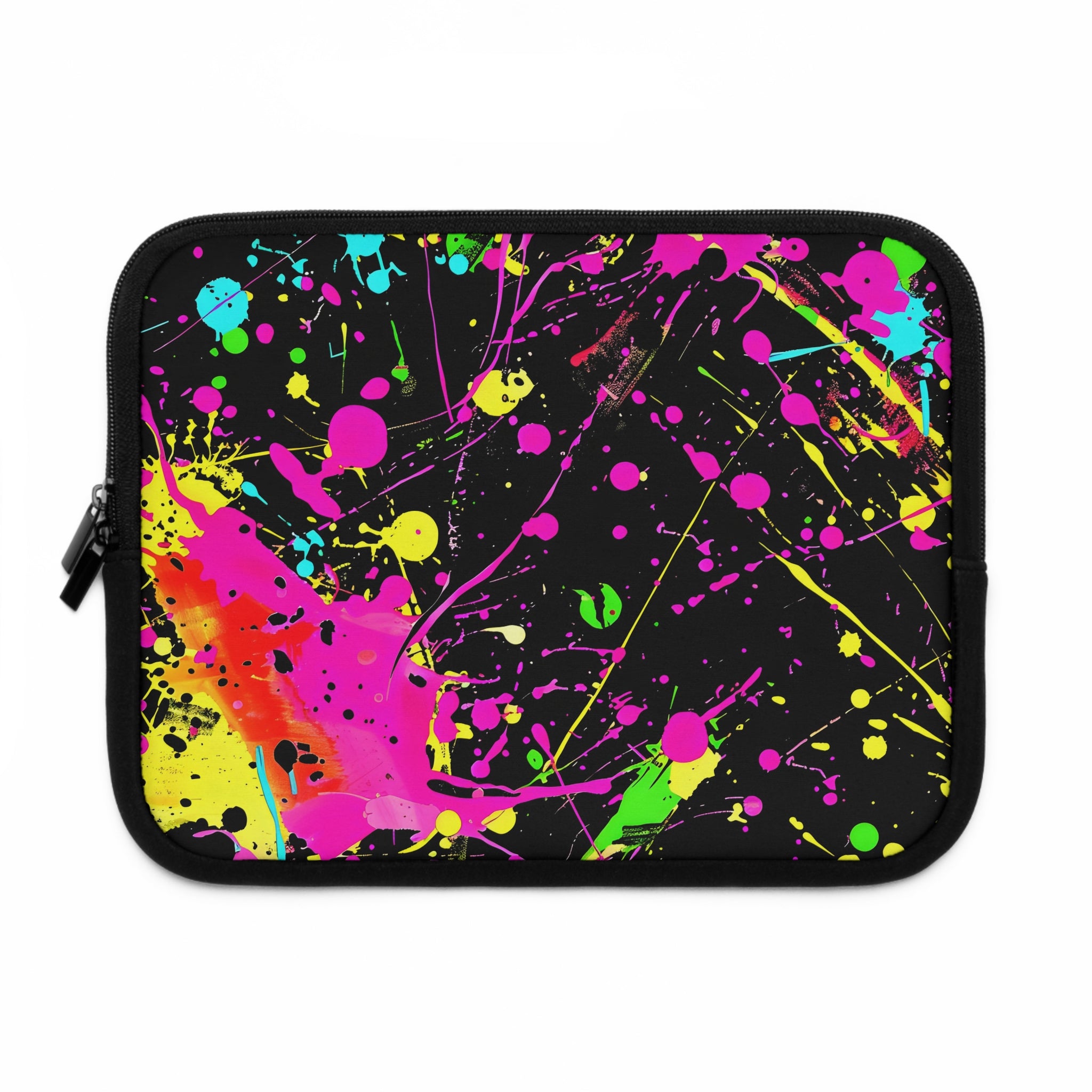 neon-abstract-paint-splatter-laptop-sleeve-pink-yellow-macbook-air-sleeve-unique-tech-accessories-colorful-laptop-case-comput