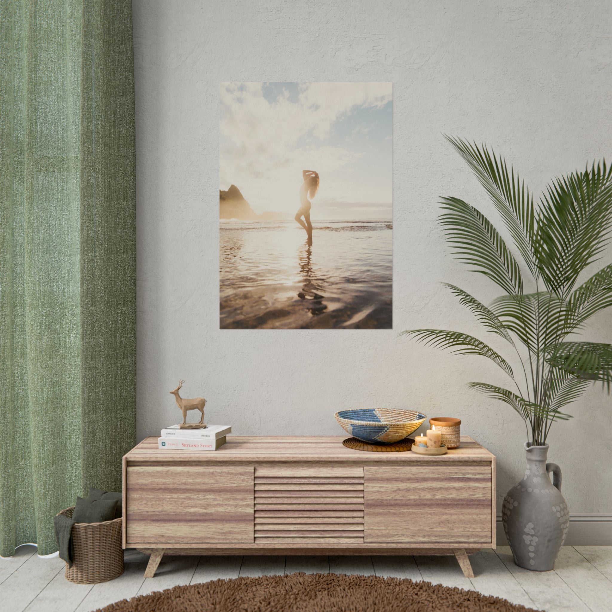 nature-ocean-nude-aesthetic-sun-poster-wall-art-beach-home-decor-coastal-poster-boho-living-room-picture-large-artwork-gift