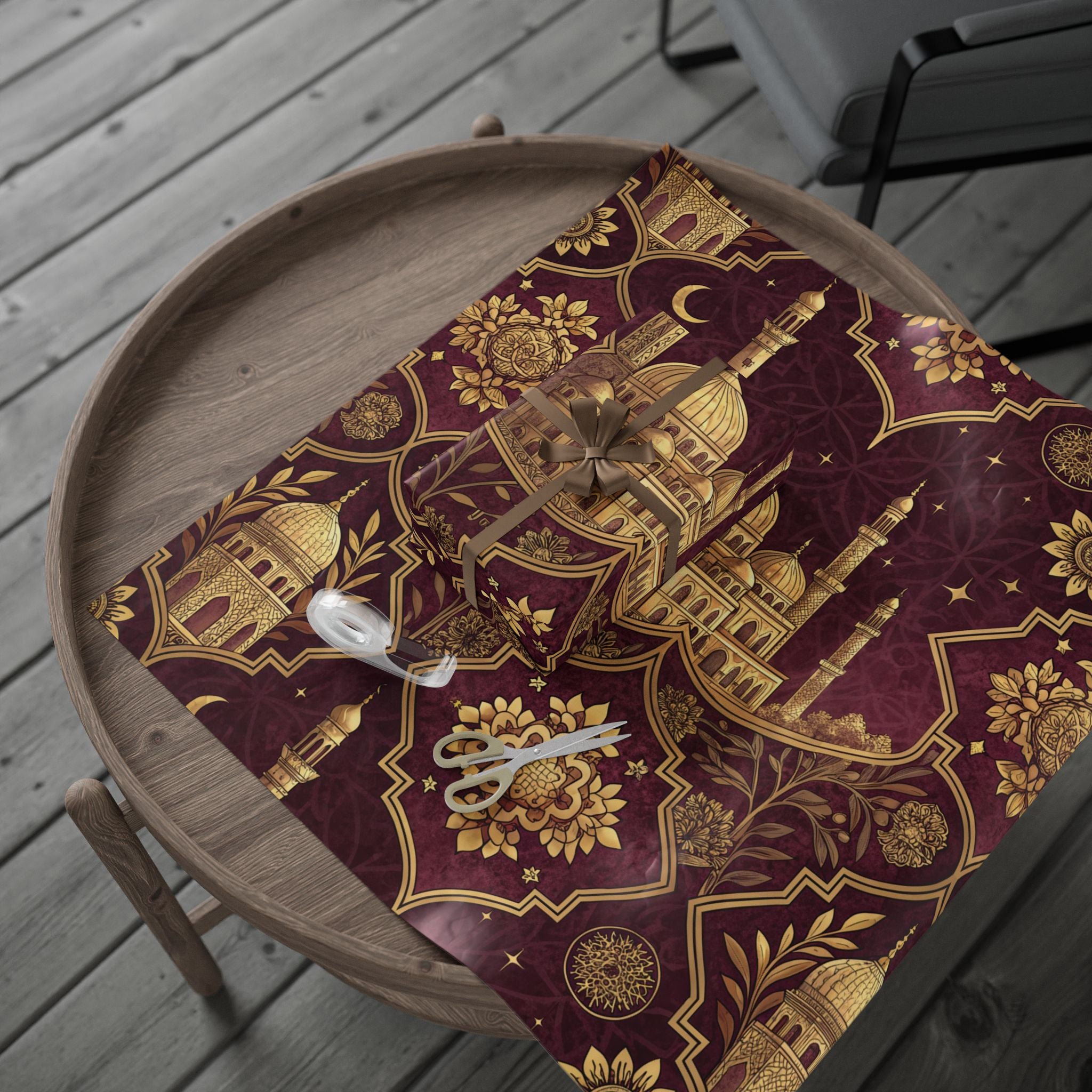 ramadan-night-wrapping-papers-islamic-celestial-gift-wrap-mosque-silhouette-eid-holiday-supplies-festive-present-packaging-re