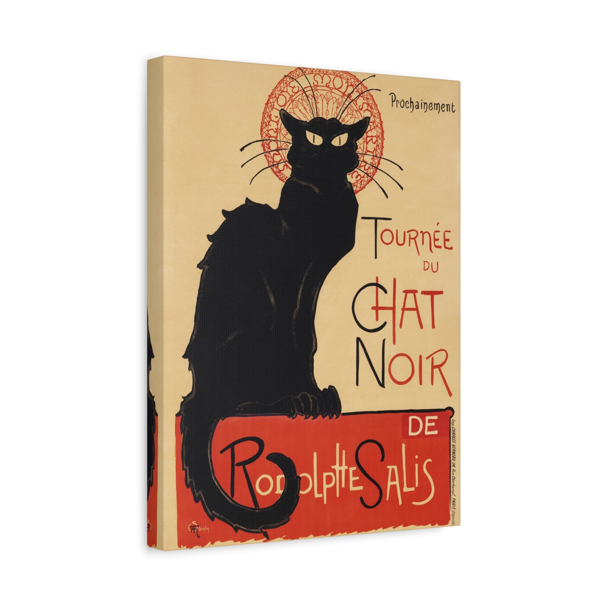 canvas-print-tournee-du-chat-noir-wall-art-matte-canvas-stretched-home-decor-living-room-theophile-steinlen-art-cat