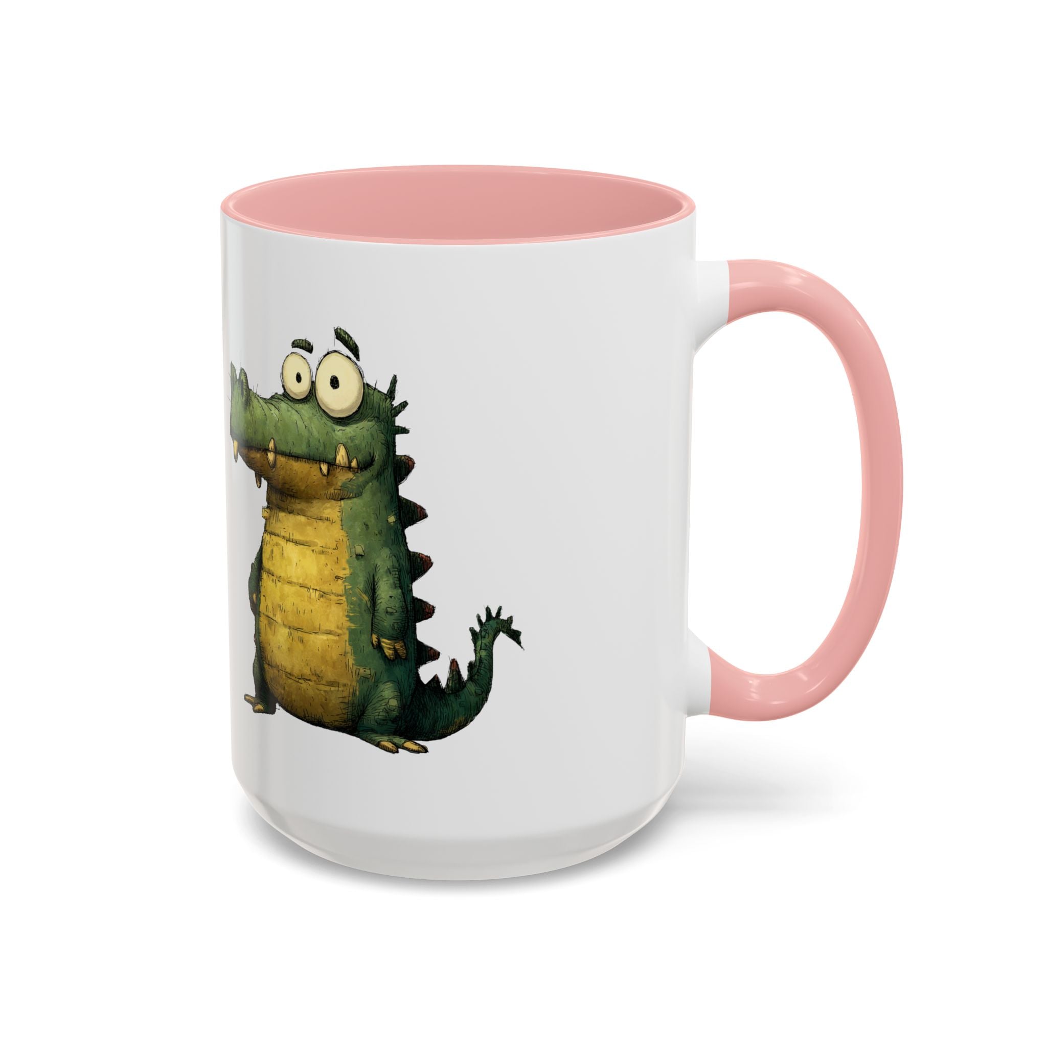 Funny Alligator Accent Coffee Mug | Cute Animal Mug for Nature Lovers, Ideal Gift for Birthdays, Holidays, Home Decor