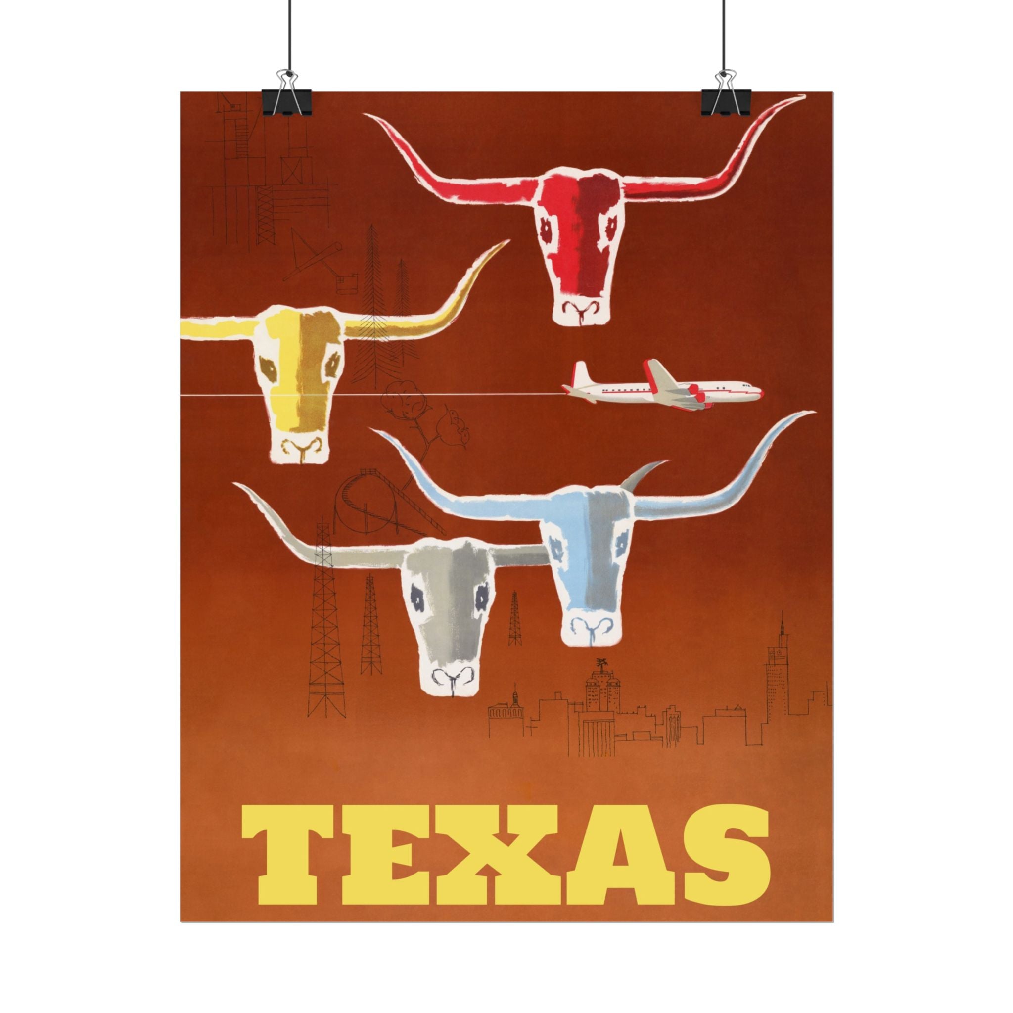 poster-print-texas-travel-wall-art-texas-decor-longhorn-skull-poster-poster-fine-artwork-texas-poster-gift-lone-star-state-so