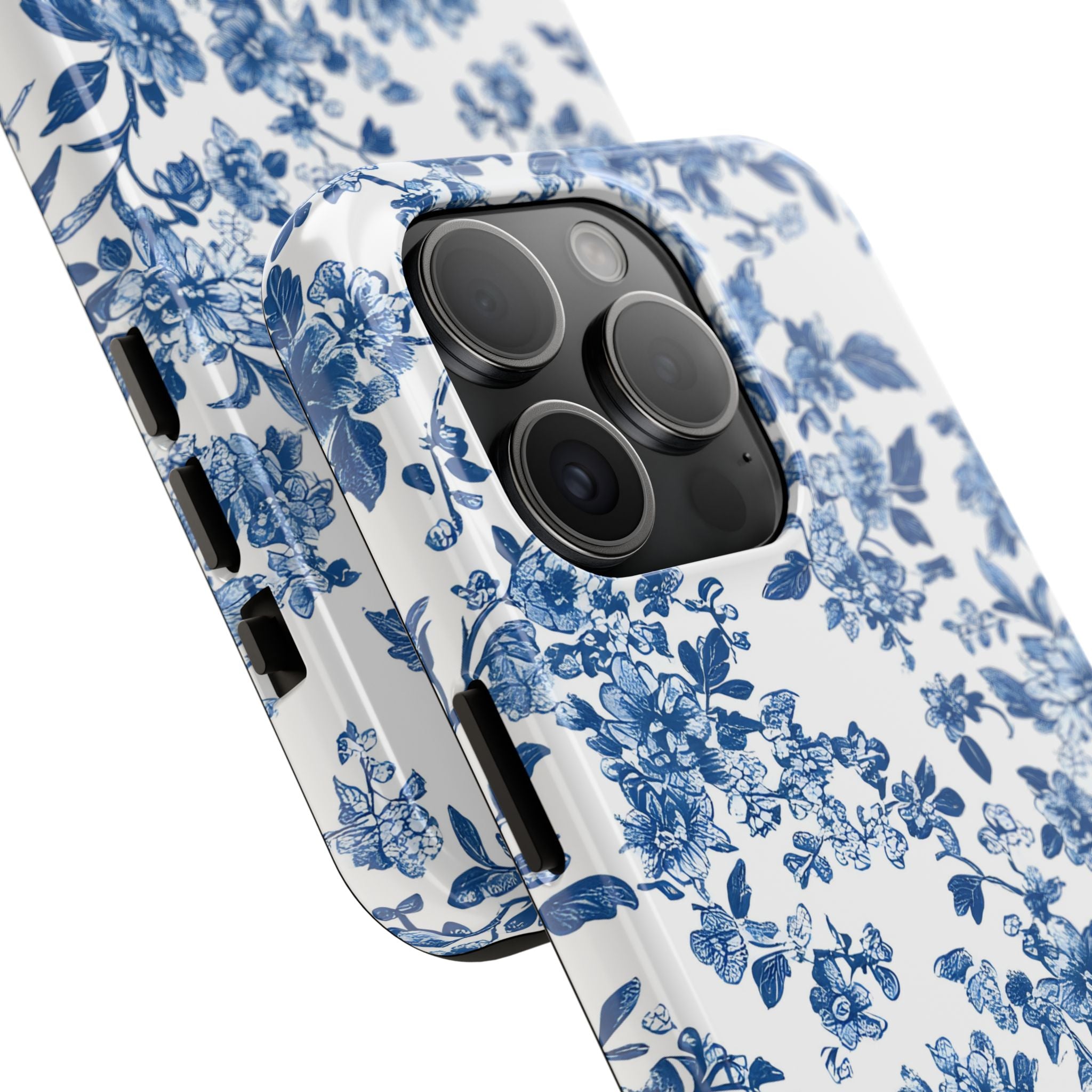 french-toile-floral-tough-iphone-case-blue-iphone-cover-protective-iphone-case-hard-shell-iphone-case-vintage-design-phone-ca