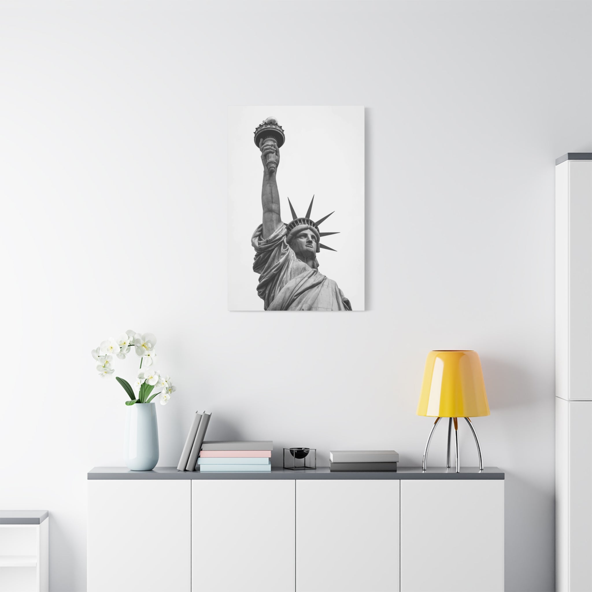 canvas-wall-art-statue-of-liberty-canvas-print-nyc-wall-decor-new-york-city-landscape-print-minimalist-art-nyc-gift-wall-art-