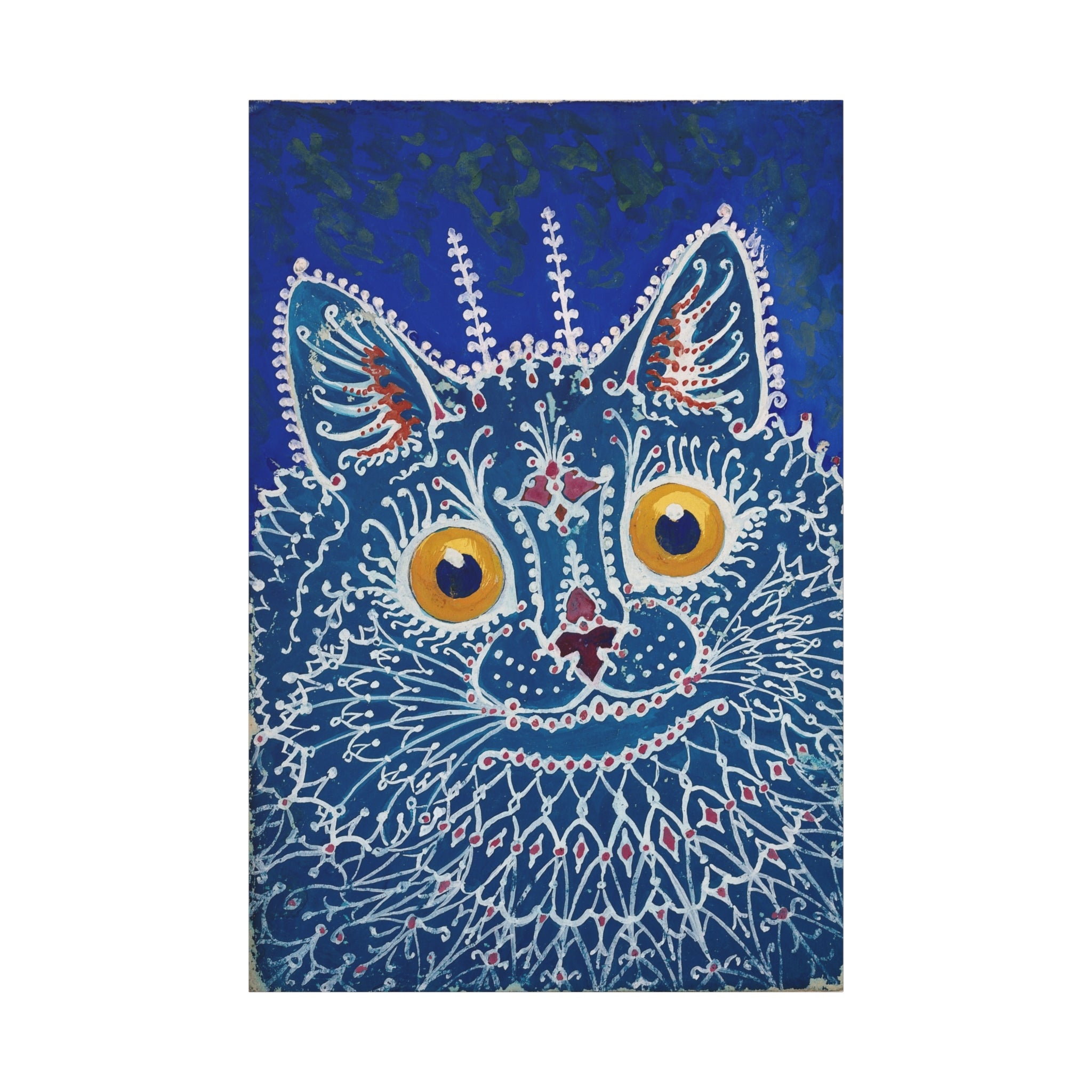 canvas-print-louis-wain-cat-gothic-style-gouache-art-large-wall-decor-matte-stretched-home-office-decoration-unique-cat-print