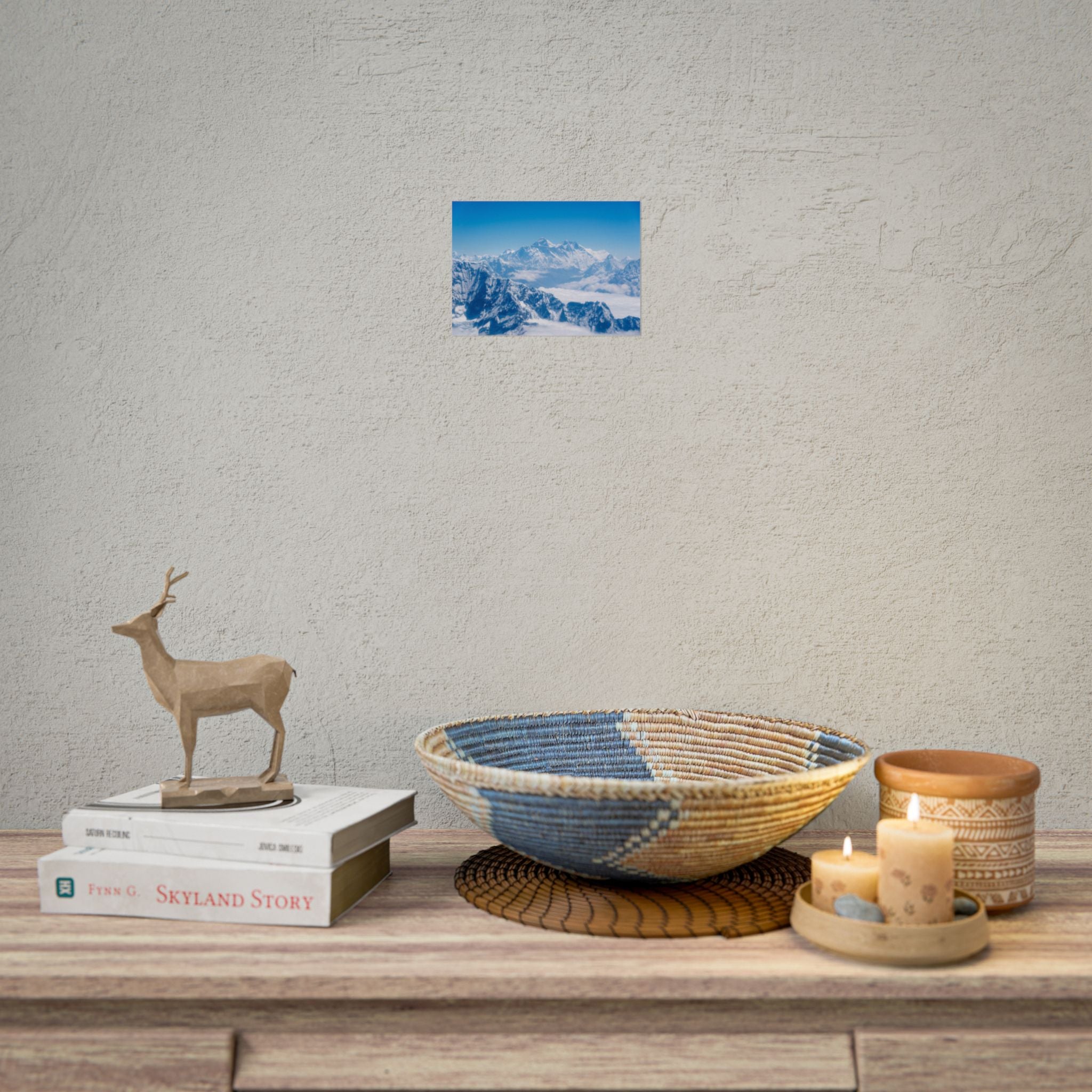 blue-mountain-poster-wall-art-blue-nature-art-print-home-decor-winter-landscape-wall-decor-mountain-print-wall-hanging