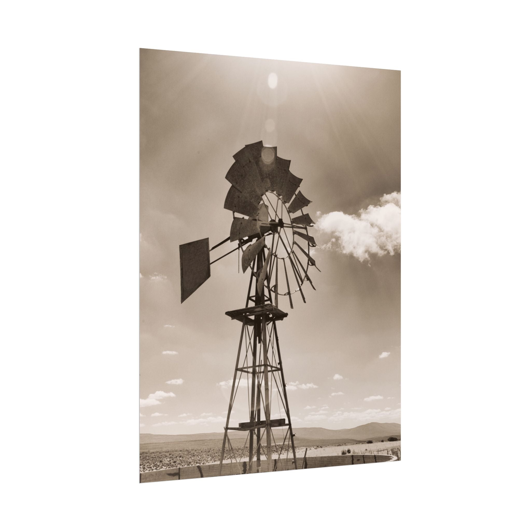 rustic-windmill-photography-poster-print-farm-house-wall-decor-gift-for-farmers-country-home-decor-windmill-wall-art