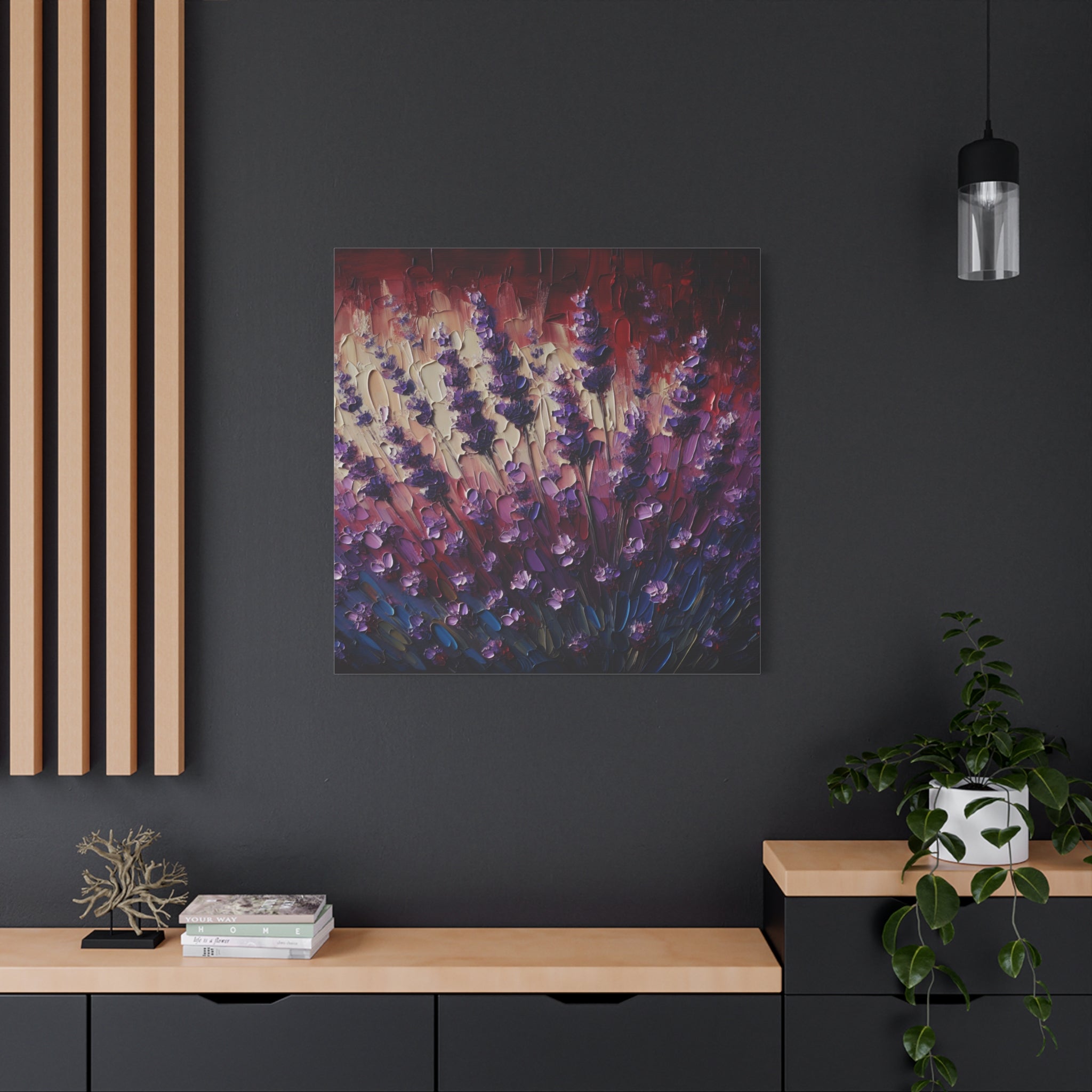 canvas-print-lavender-wildflowers-matte-canvas-impasto-oil-painting-stretched-wall-art-home-decor-floral-print-gift-for-natur