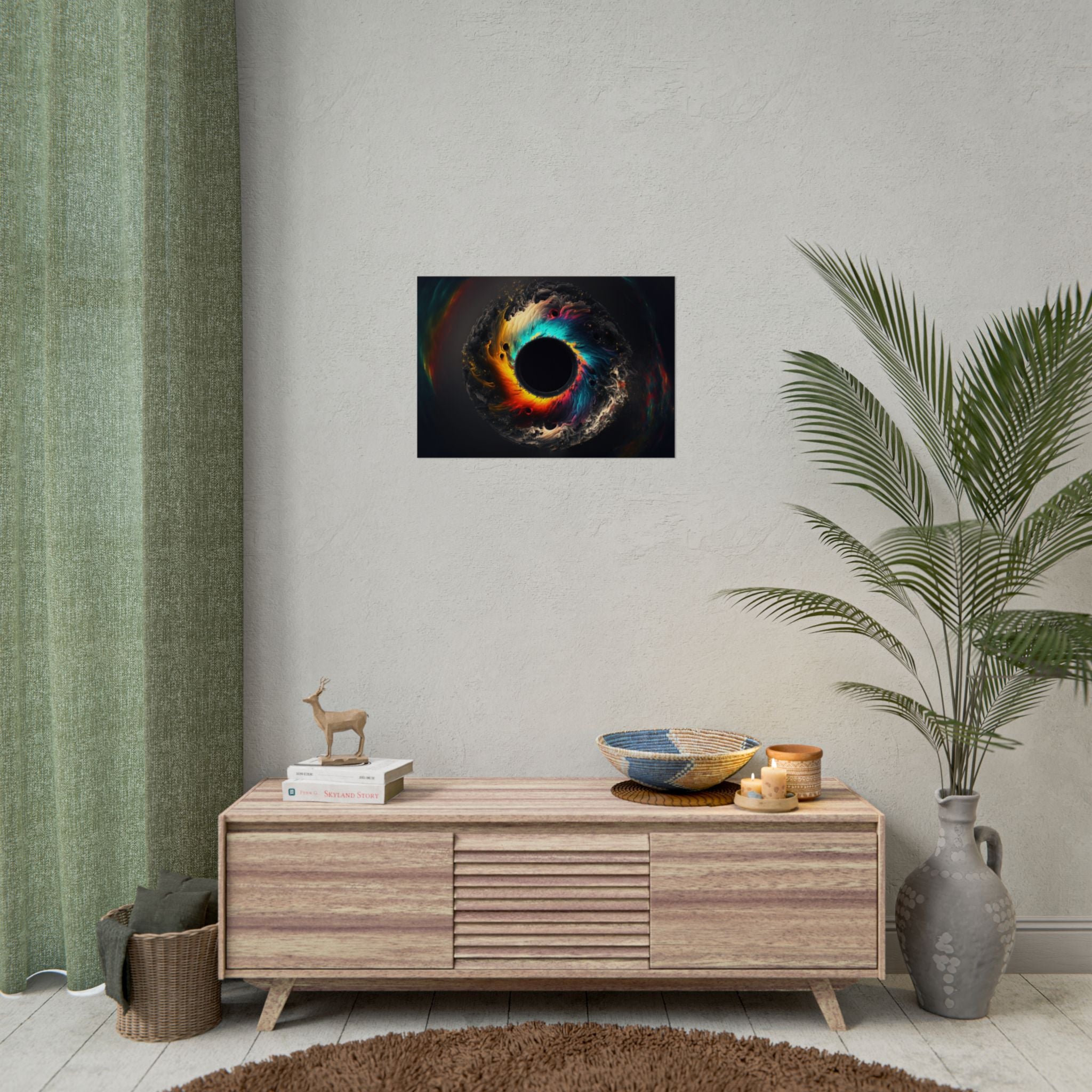 colorful-eye-poster-wall-art-black-hole-wall-decor-abstract-eye-artwork-home-decor-living-room-decor