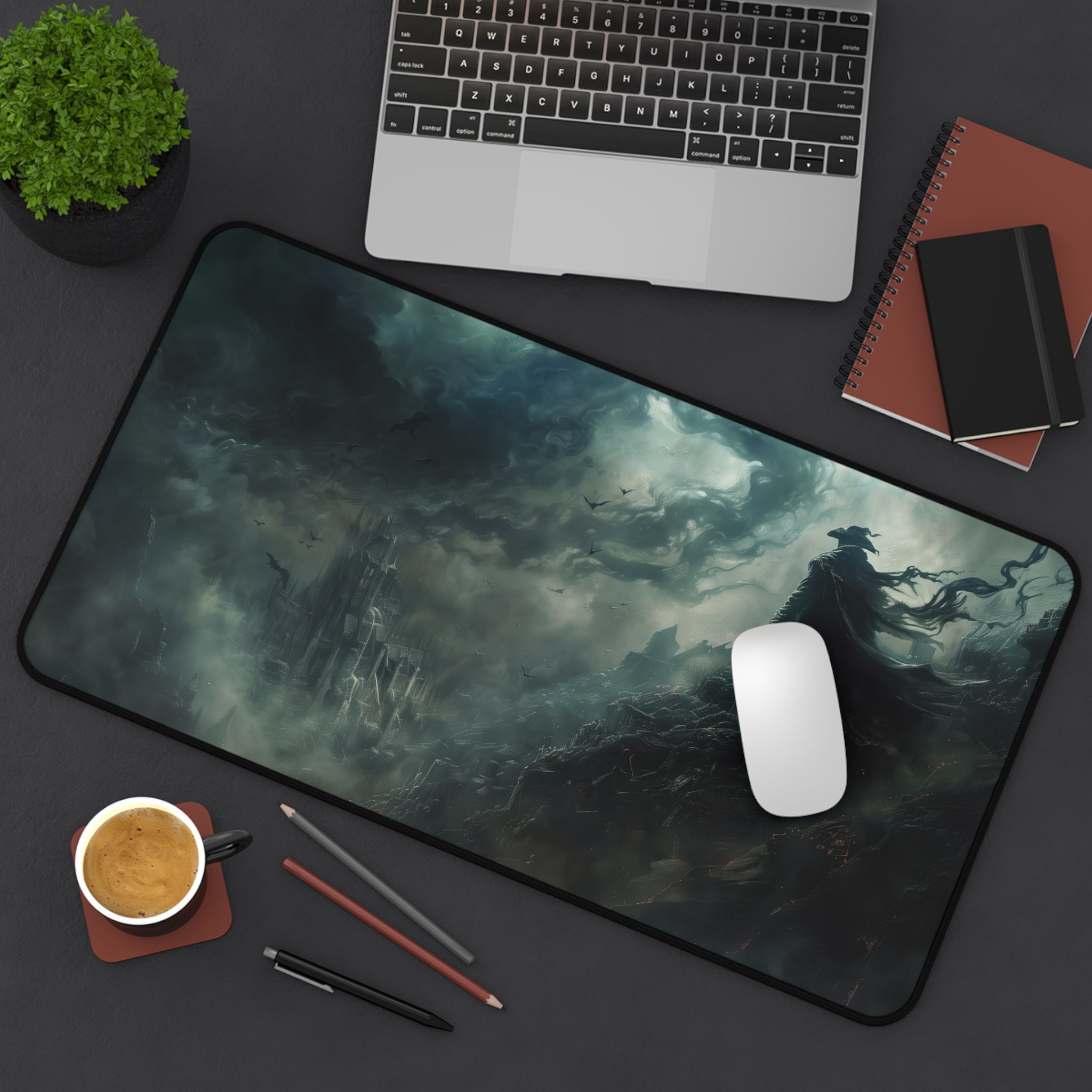 bloodborne-the-hunter-mouse-pad-scenery-castle-desk-pad-blood-moon-large-gaming-desk-mat-fantasy-pro