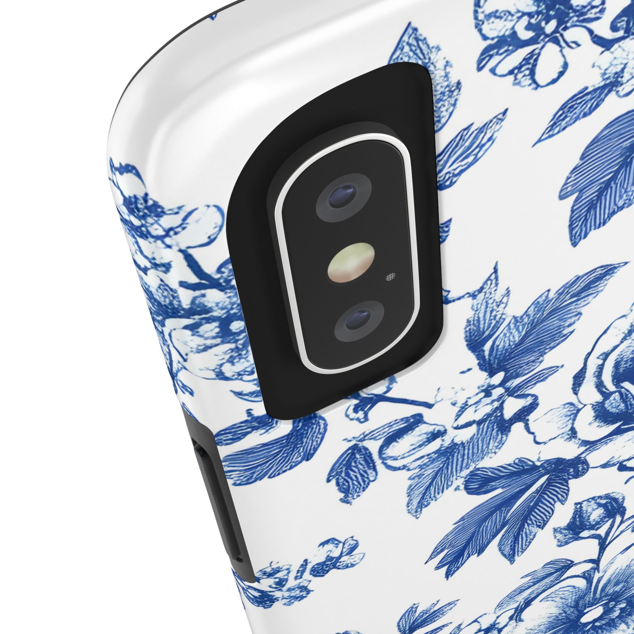 french-toile-floral-tough-iphone-case-blue-iphone-cover-protective-iphone-case-hard-shell-iphone-case-vintage-design-phone-ca