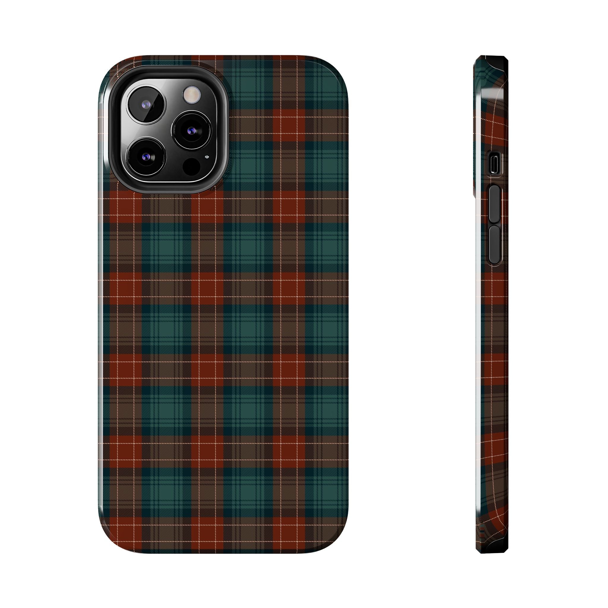 green-and-red-scottish-tartan-plaid-iphone-case-durable-tough-case-iphone-15-16-pro-max-trendy-scottish-tartan-plaid-green-re