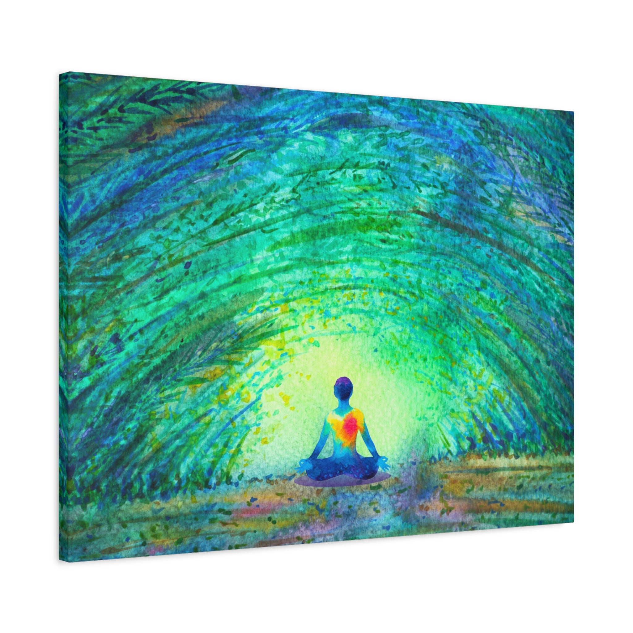 canvas-wall-art-yoga-nature-peace-home-decor-meditation-gift-mindfulness-painting-zen-retreat-print-living-room-decor