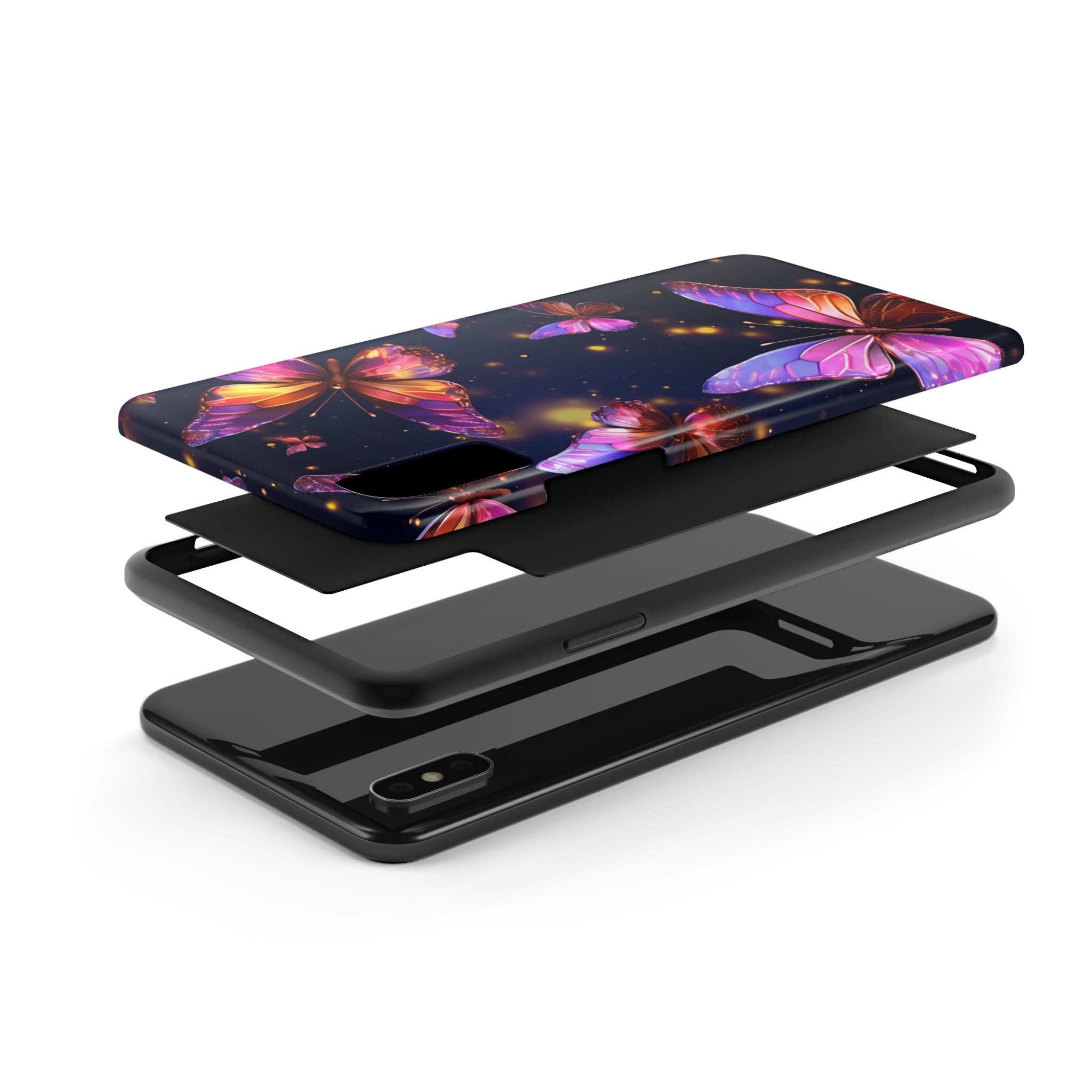 neon-glitter-butterfly-tough-phone-case-iphone-cover-protective-phone-case-sparkly-cellphone-case-glittery-phone-cover-tough-