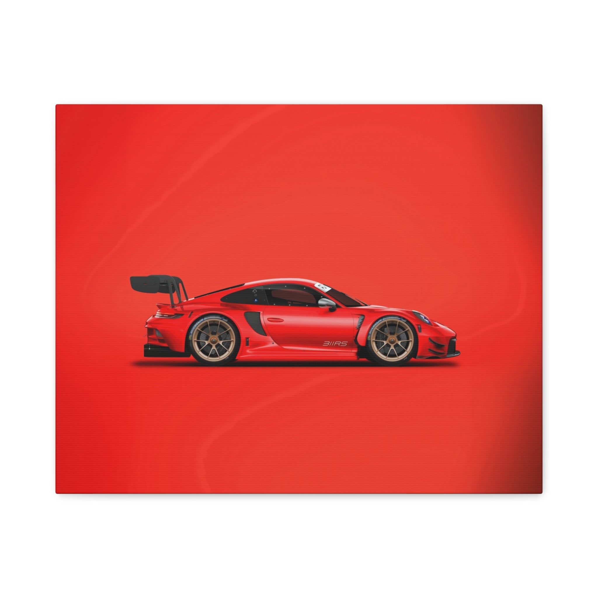 canvas-print-wall-art-porsche-911-red-gt3r-red-supercar-poster-matte-canvas-decor-stretched-large-canvas-wall-art-hypercars-1
