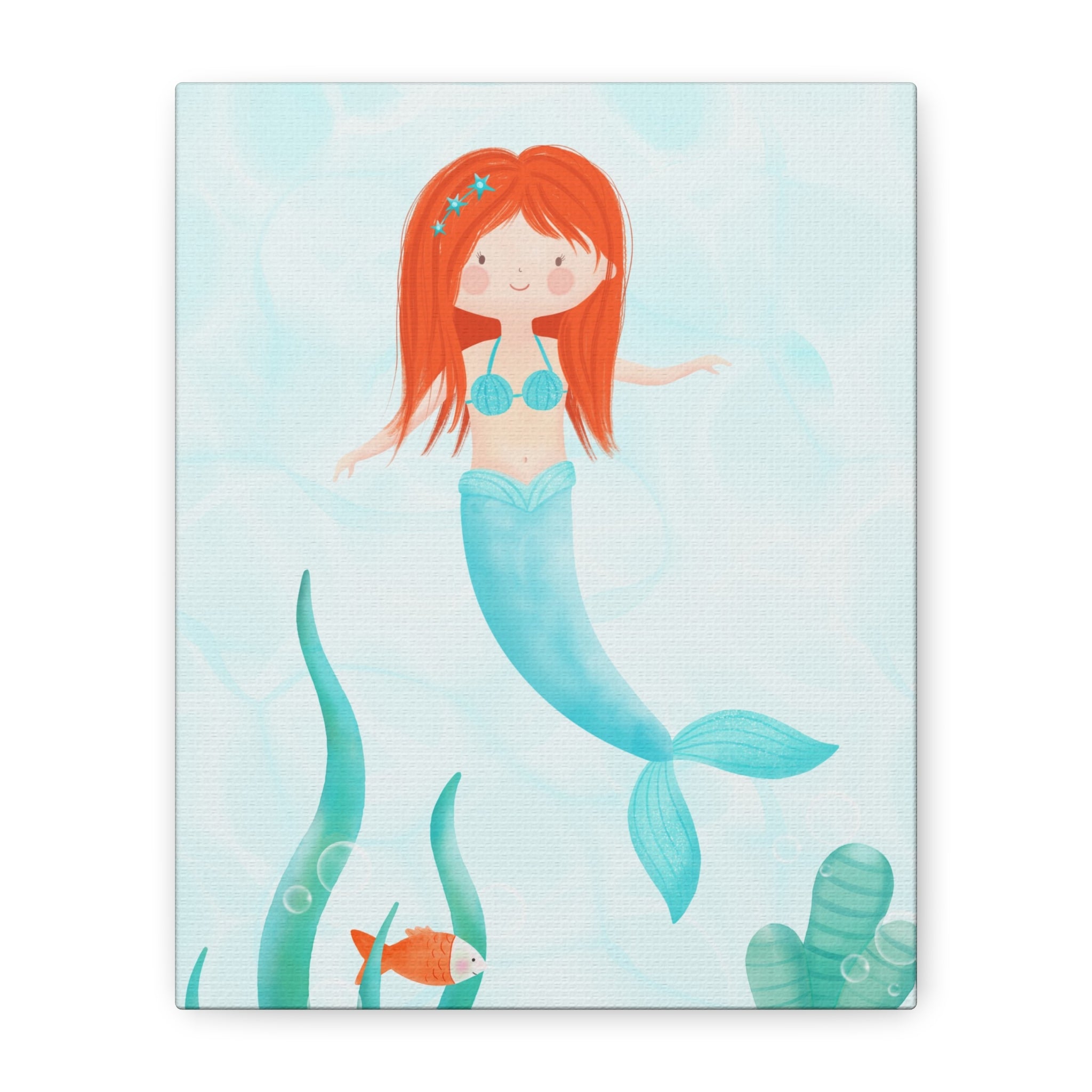 canvas-wall-art-cute-blue-mermaid-nursery-decor-blue-mermaid-print-nursery-art-cute-blue-mermaid-decoration-baby-nursery-merm