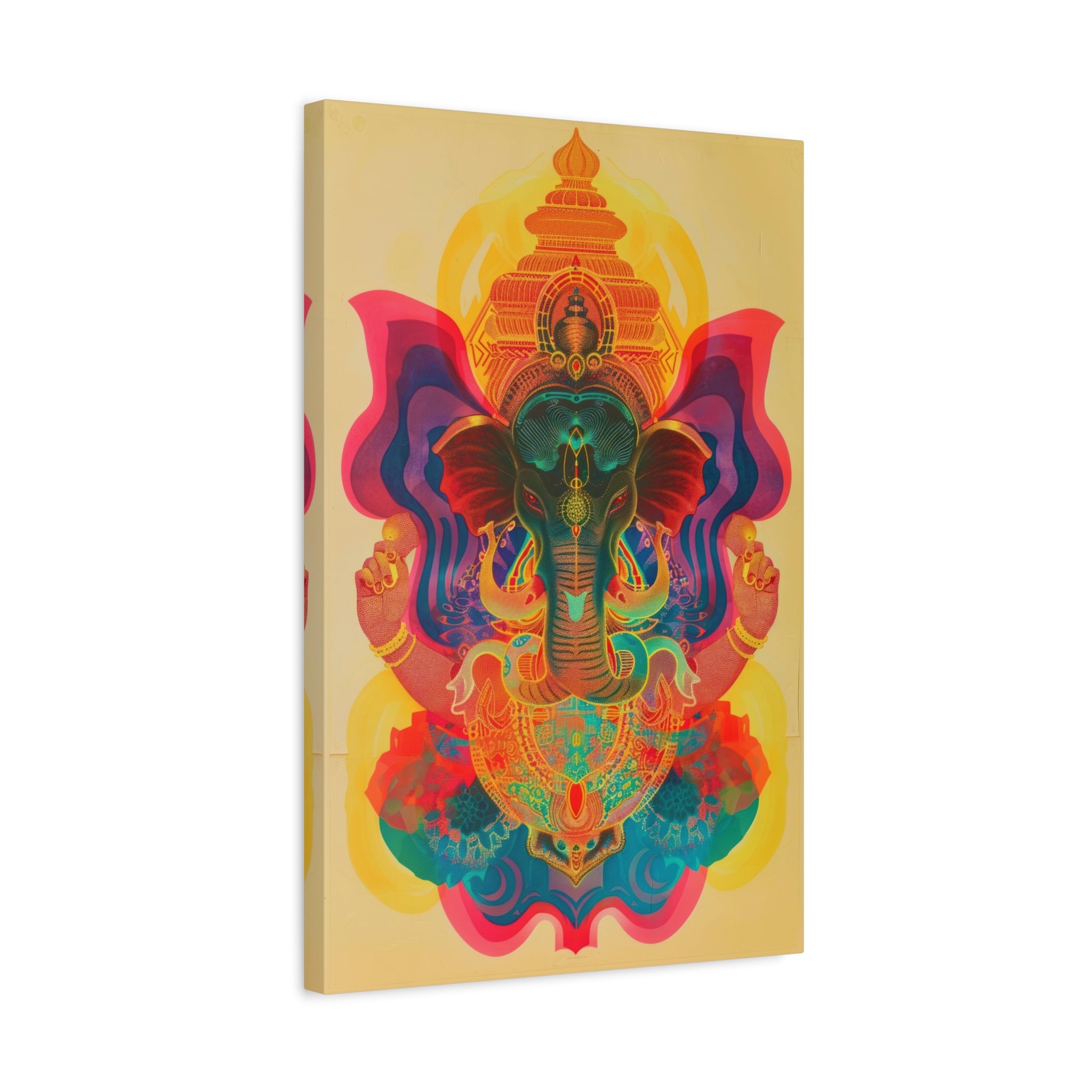 colorful-ganesha-canvas-print-wall-art-decor-spiritual-home-decor-lord-ganesha-deity-art-hindu-god-painting-ethnic-wall-hangi