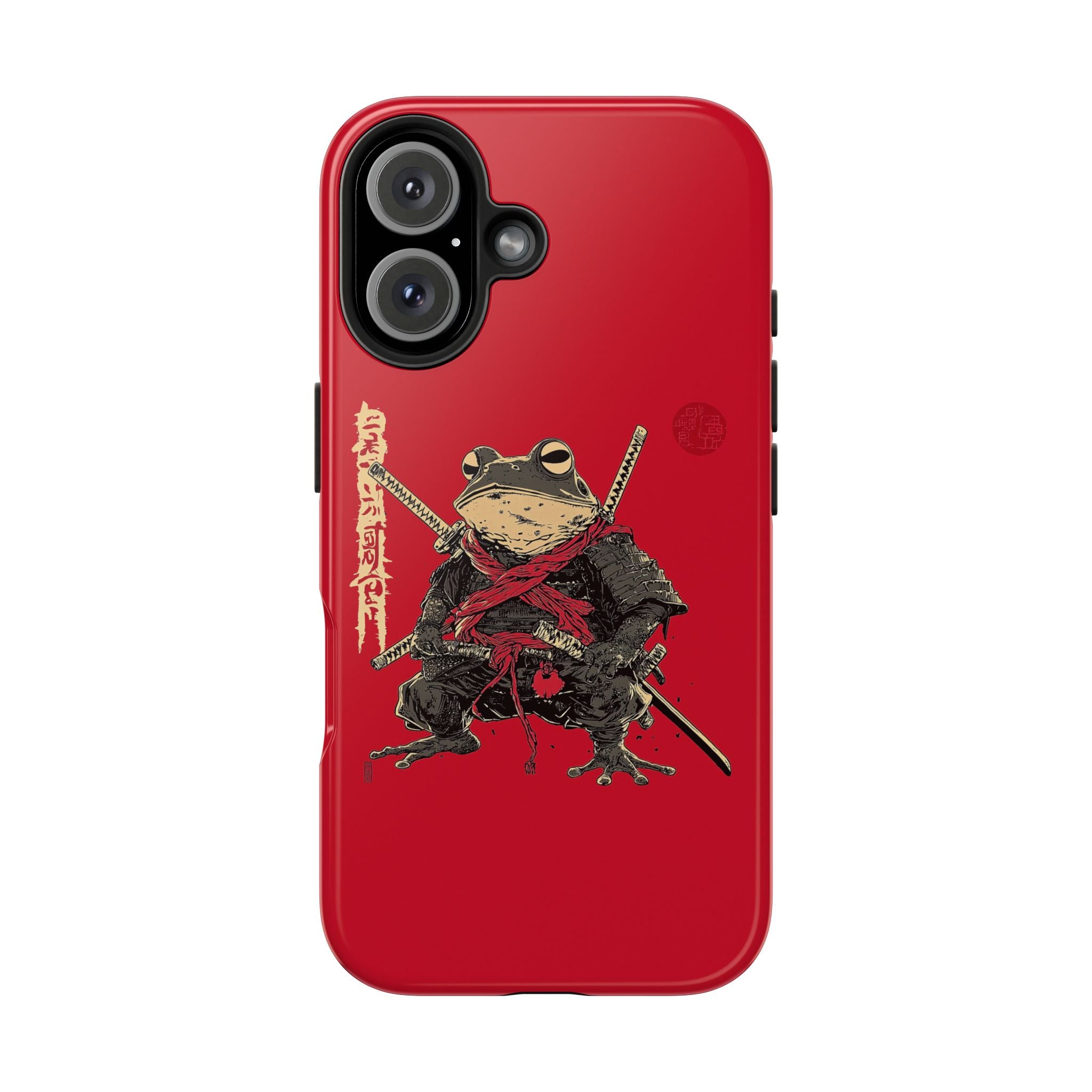 retro-vintage-ninja-frog-iphone-tough-case-red-sun-japanese-samurai-frog-design-stylish-tough-protector-red-iphone-case
