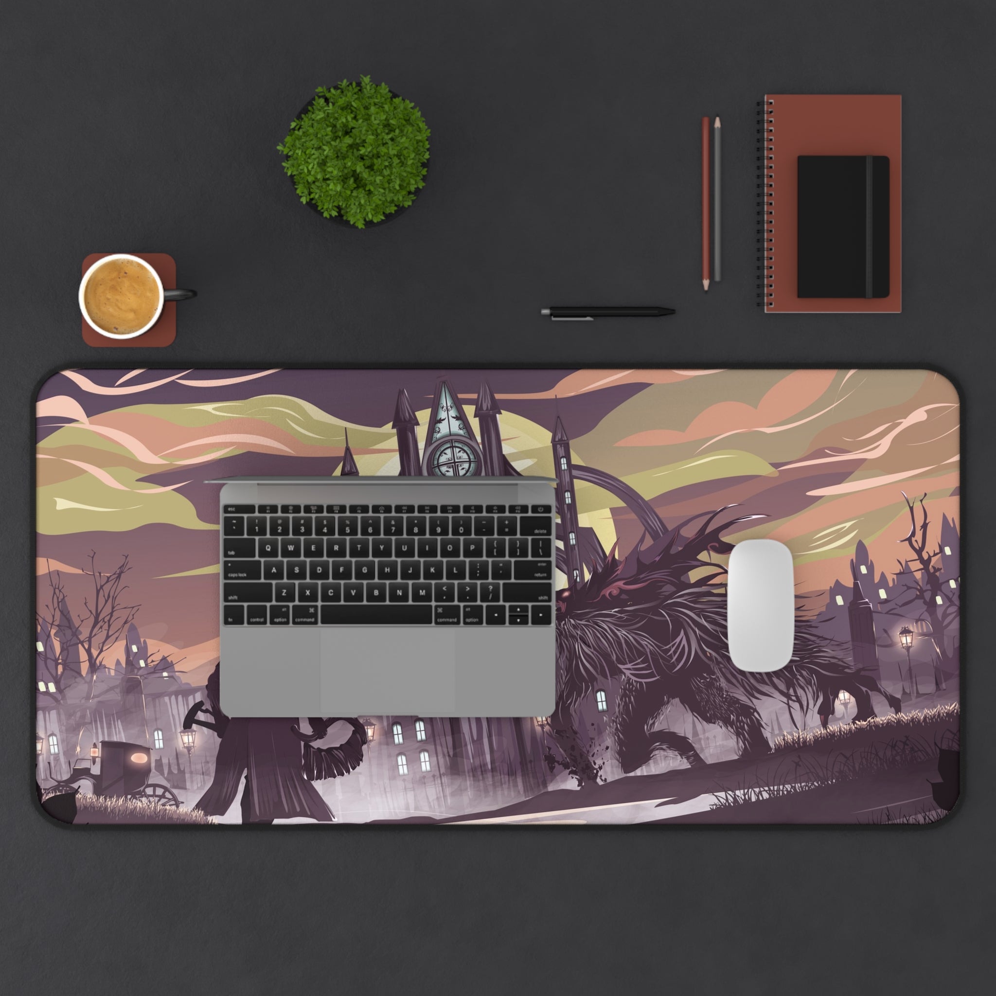 bloodborne-artwork-mouse-pad-the-hunter-desk-pad-large-gaming-desk-mat-fantasy-protective-desk-pad-gamer-gift