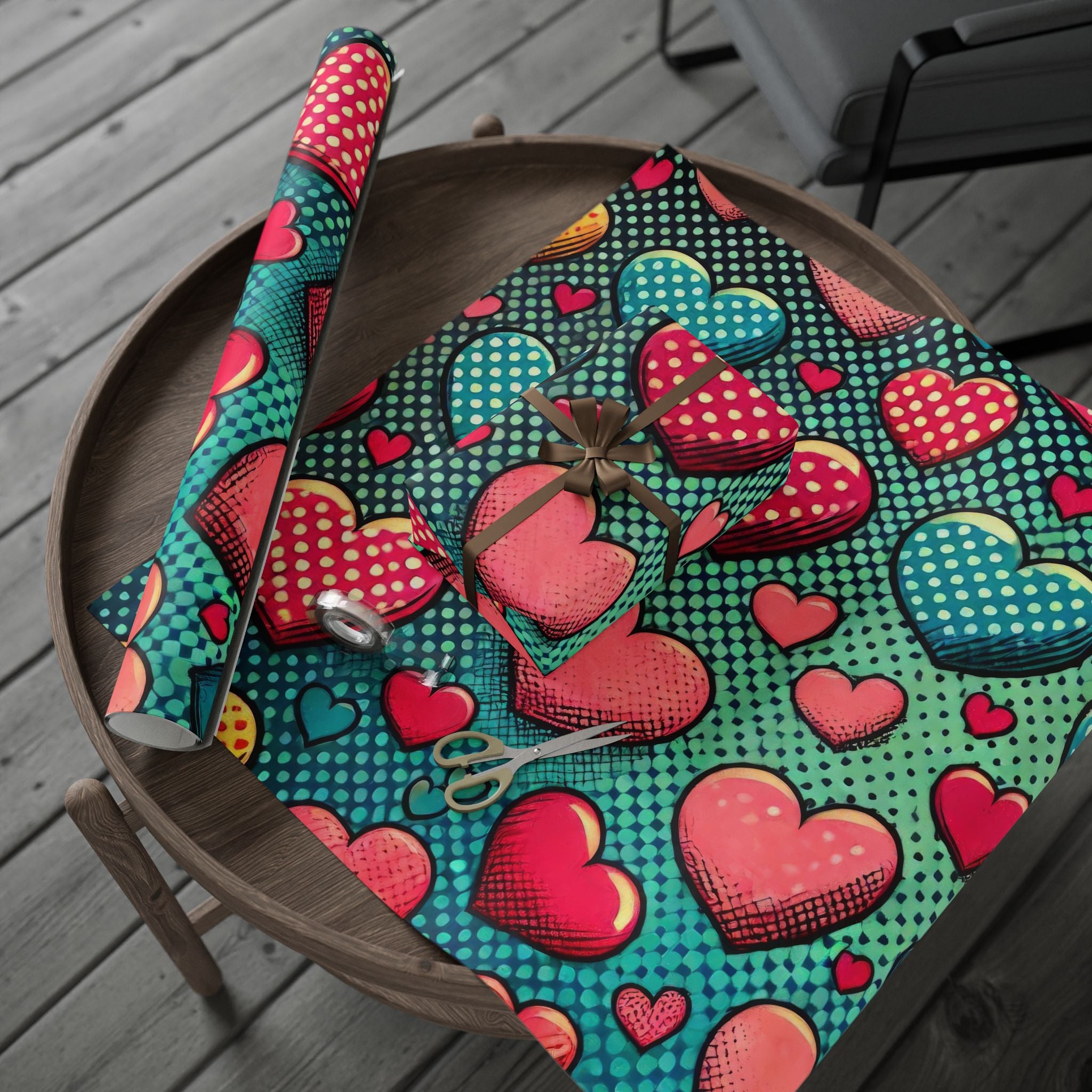 valentines-day-pop-art-gift-wrapping-papers-v-day-gift-wrap-roll-heart-love-pattern-romantic-present-packaging-anniversary-bi