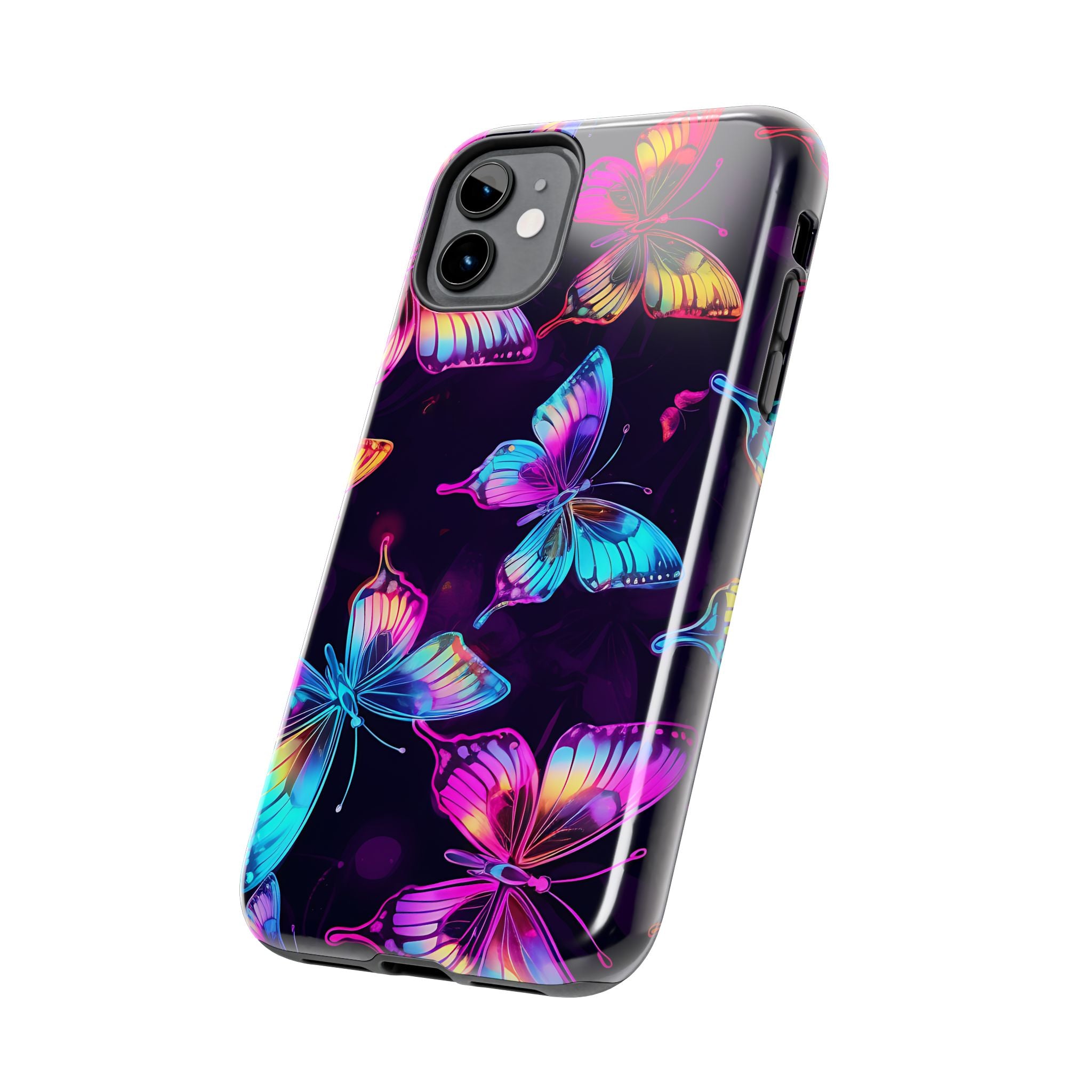 neon-glitter-butterfly-tough-phone-case-iphone-cover-protective-phone-case-sparkly-cellphone-case-glittery-phone-cover-tough-