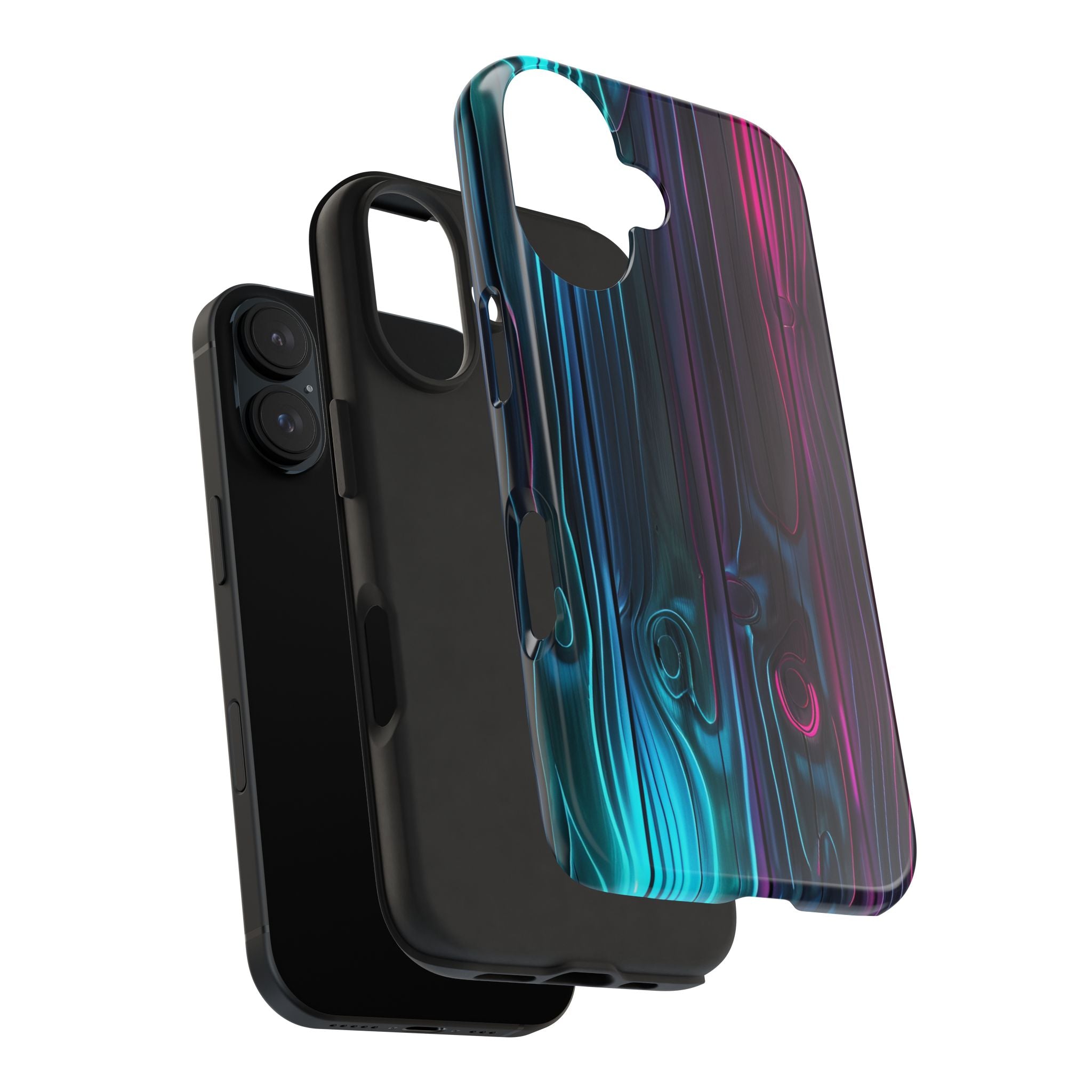 disco-neon-tough-iphone-cases-wood-grain-texture-iphone-case-cover-protective-iphone-shell-unique-iphone-accessories-iphone-1