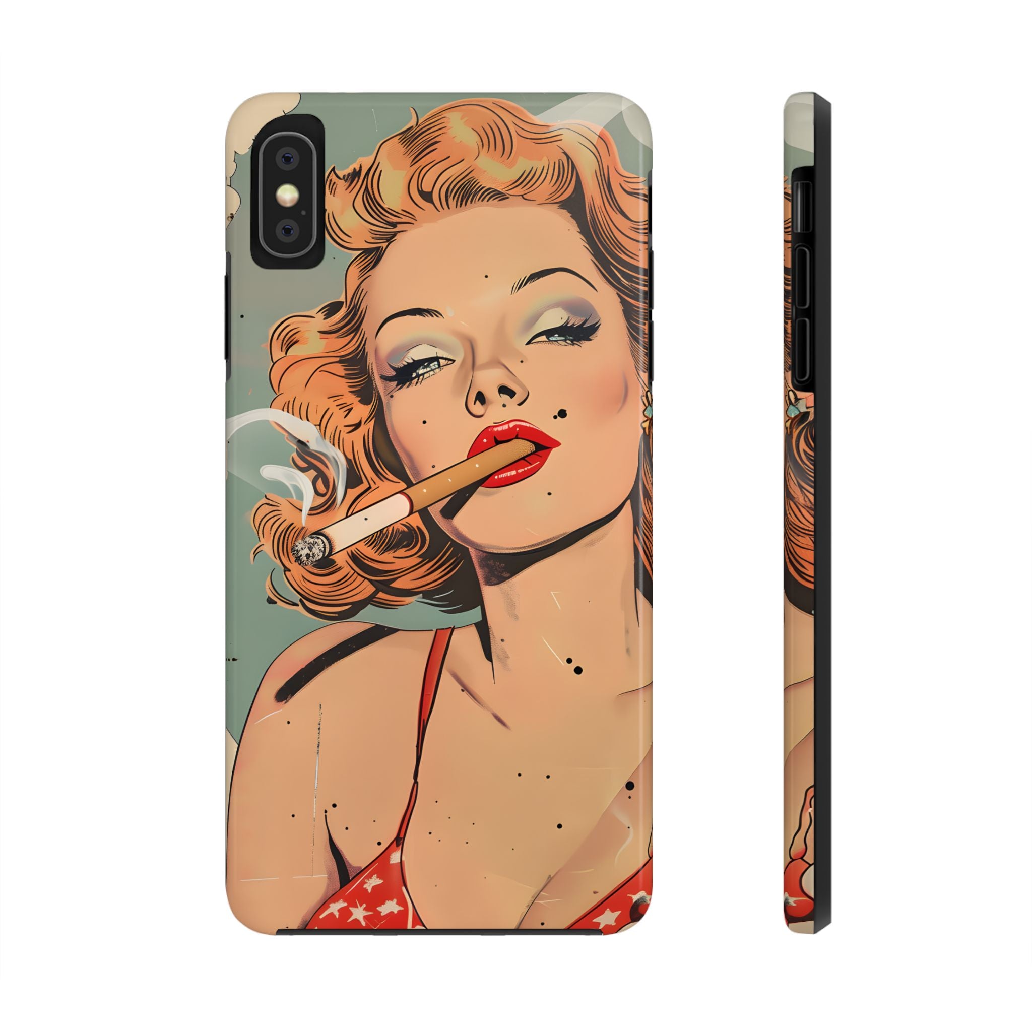 tough-phone-cases-vintage-pin-up-girl-iphone-cover-strong-phone-protector-retro-pinup-design-protective-smartphone-case