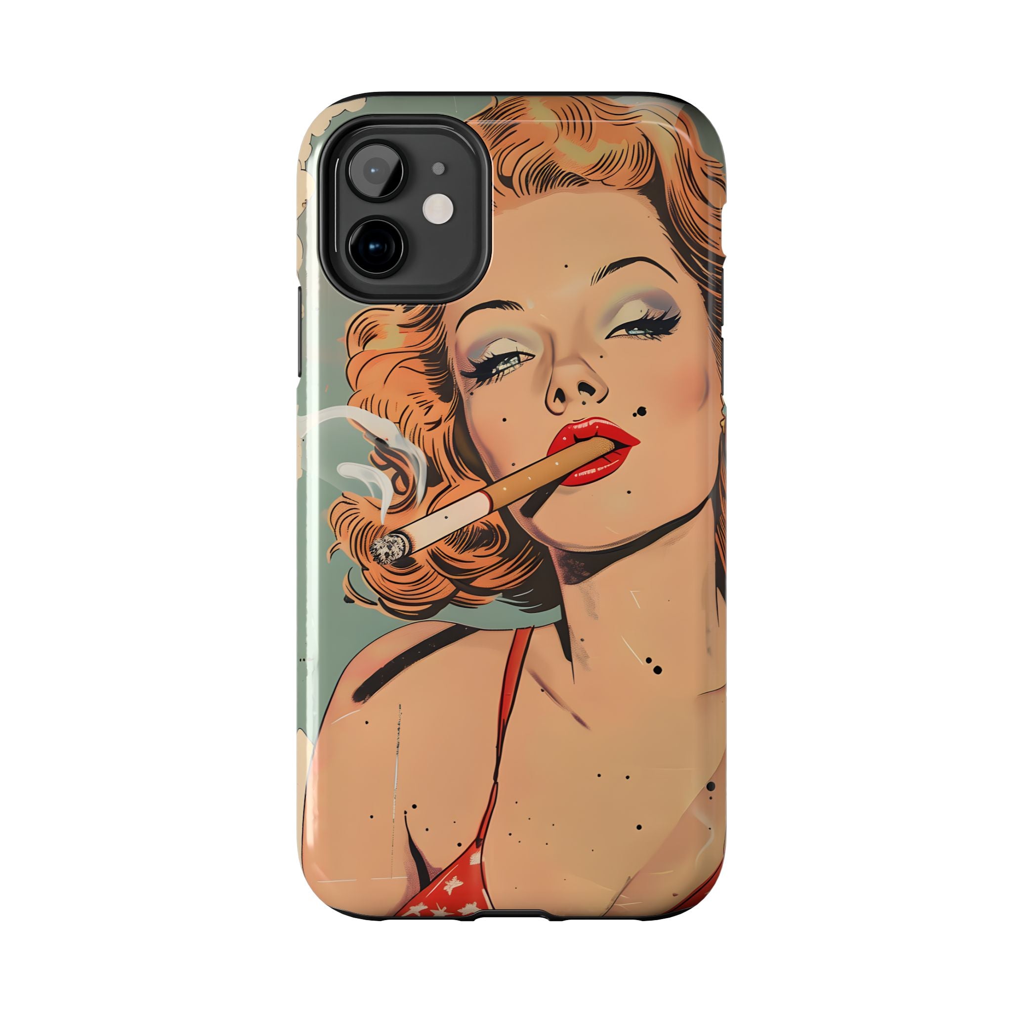 tough-phone-cases-vintage-pin-up-girl-iphone-cover-strong-phone-protector-retro-pinup-design-protective-smartphone-case
