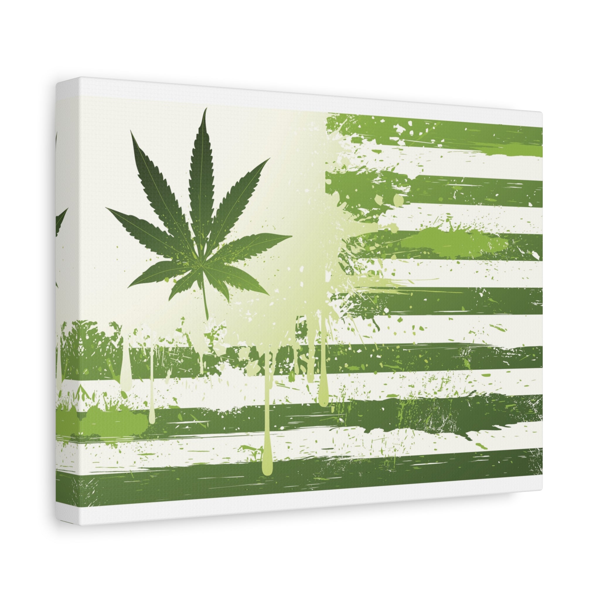 canvas-print-marijuana-republic-weed-mary-jane-funny-home-decor-wall-art-stretched-matte-wall-hanging-decorative-weed-art-mar
