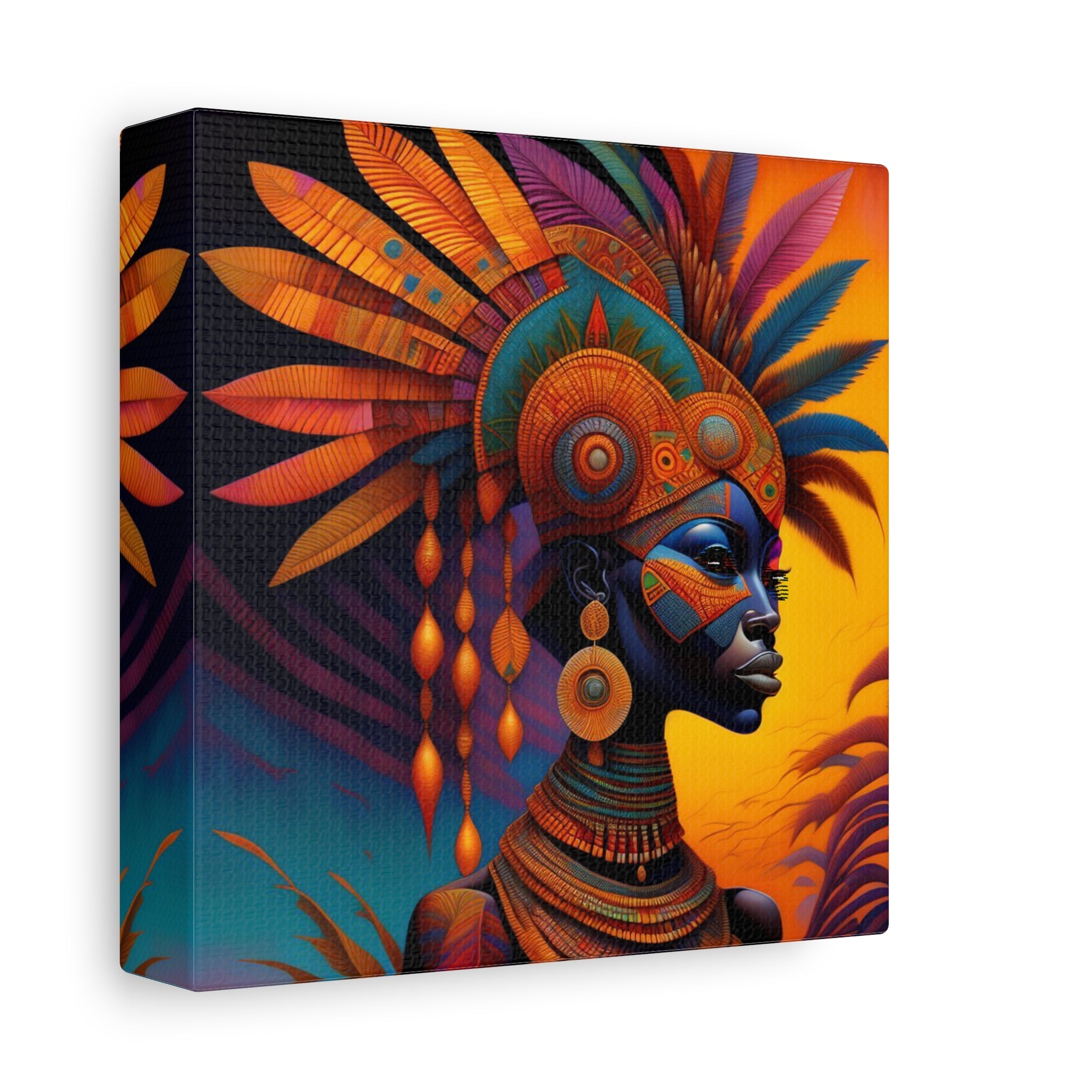 canvas-wall-art-traditional-african-woman-african-portrait-afrocentric-home-decor-tribal-art-african-american-art-ethnic-wall