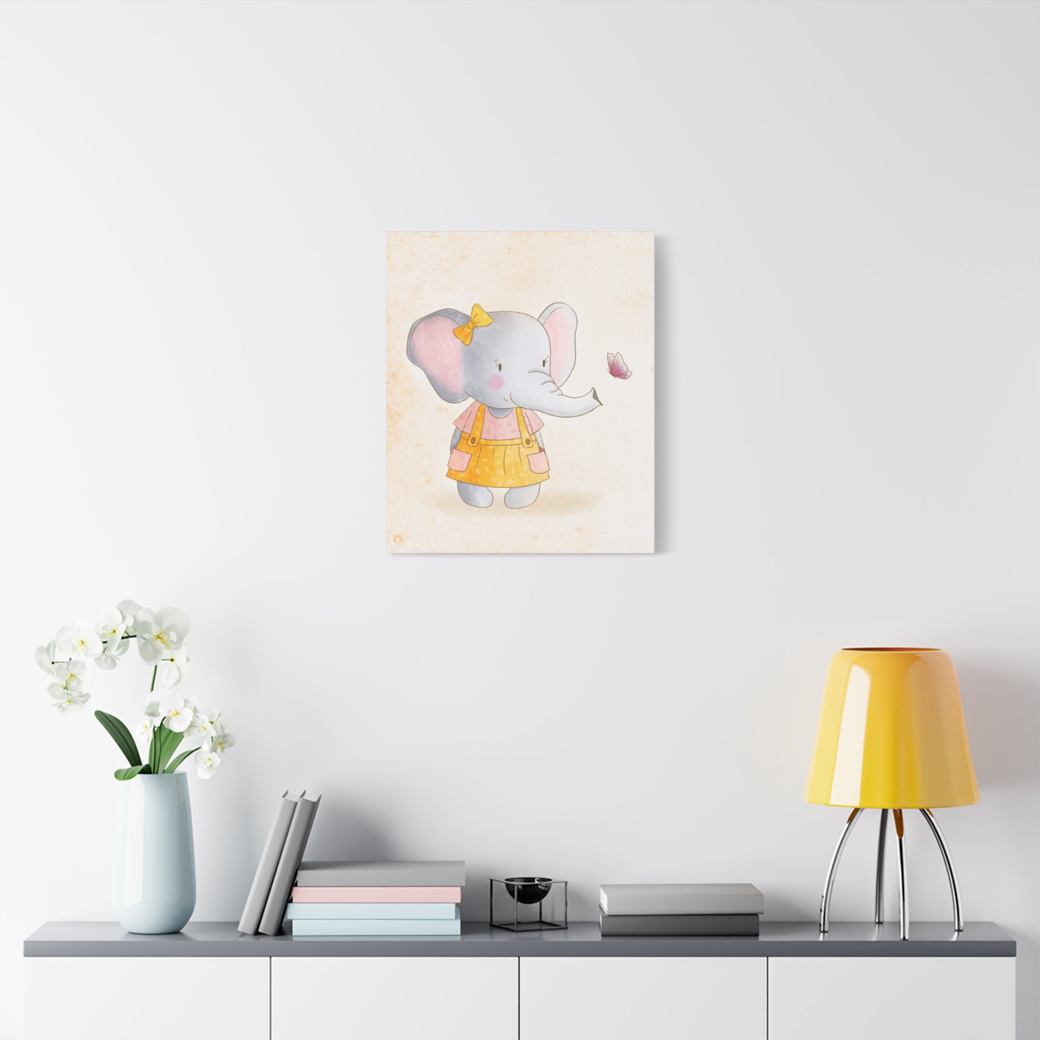 canvas-wall-art-cute-elephant-nursery-decor-baby-elephant-print-nursery-art-cute-elephant-decoration-baby-nursery-cute-animal