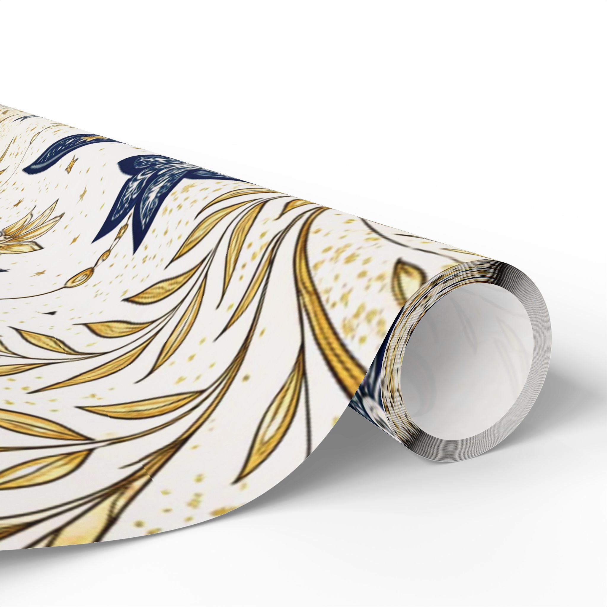 ramadan-night-wrapping-papers-islamic-crescent-moon-gift-wrap-mosque-silhouette-eid-holiday-supplies-festive-present-packagin