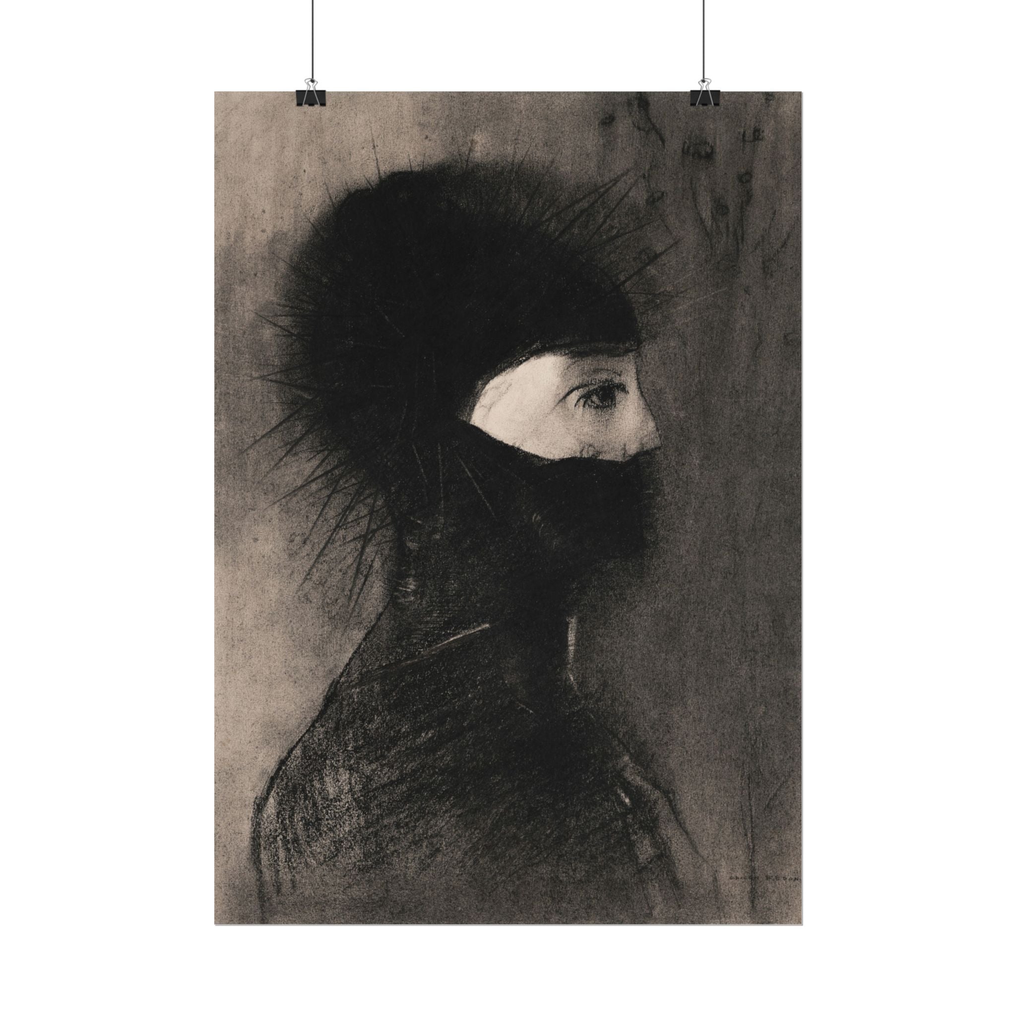 armor-by-odilon-redon-poster-print-vintage-woman-illustration-post-impressionism-art-wall-decor