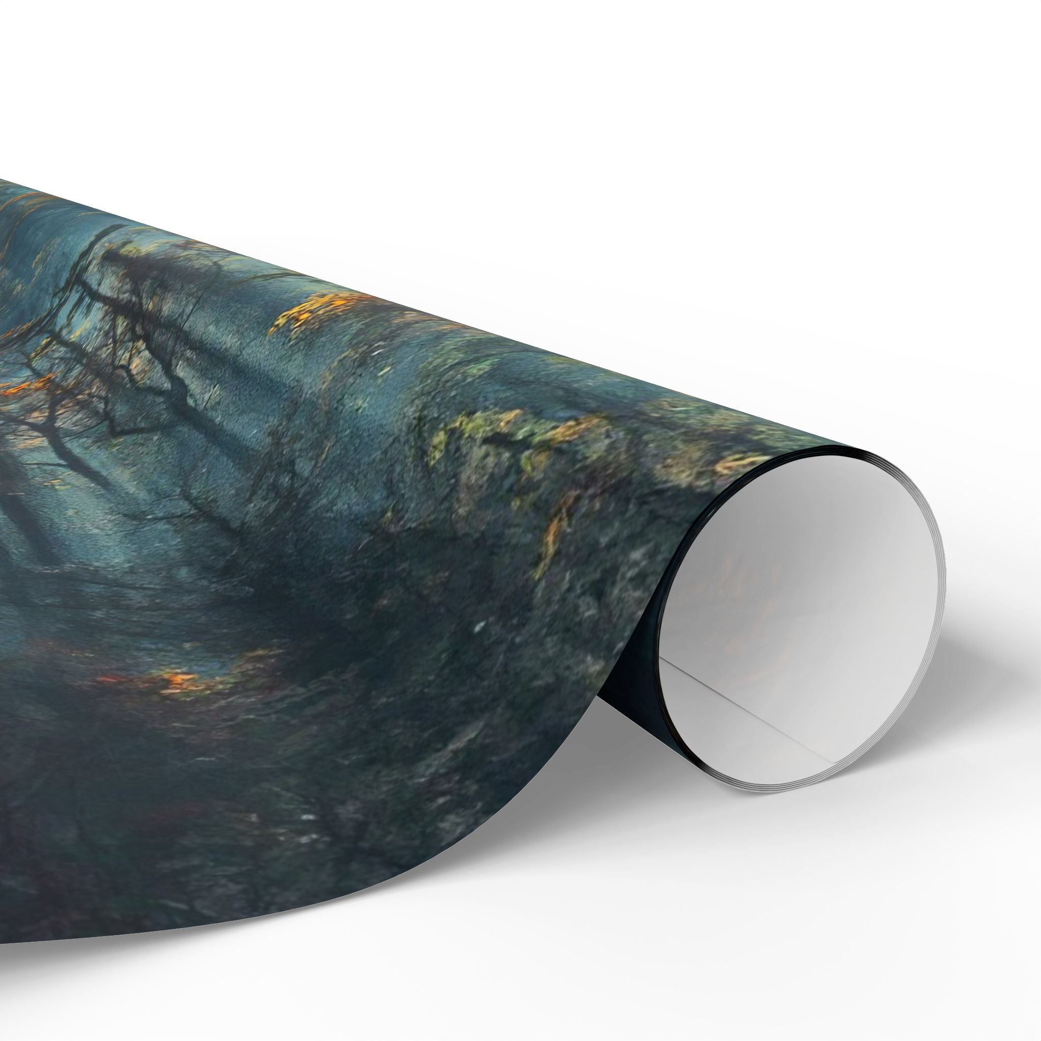 forest-mist-wrapping-paper-nature-gift-wrap-foggy-woods-present-wrap-tree-lover-decorative-paper-outdoor-adventure-crafting-s
