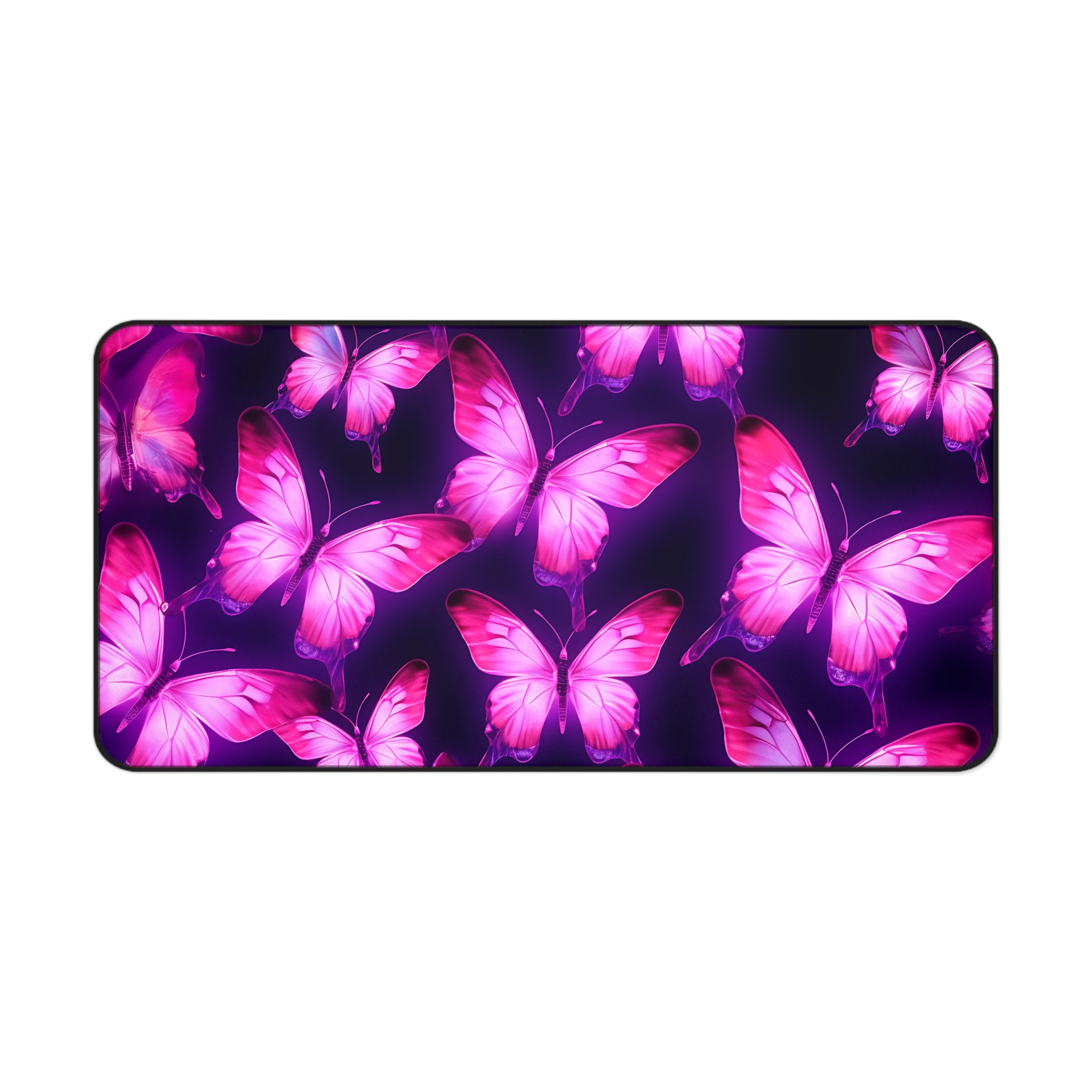 vibrant-purple-pink-butterfly-and-neon-mouse-pad-desk-pad-desk-accessories-office-decor-large-mouse-pad