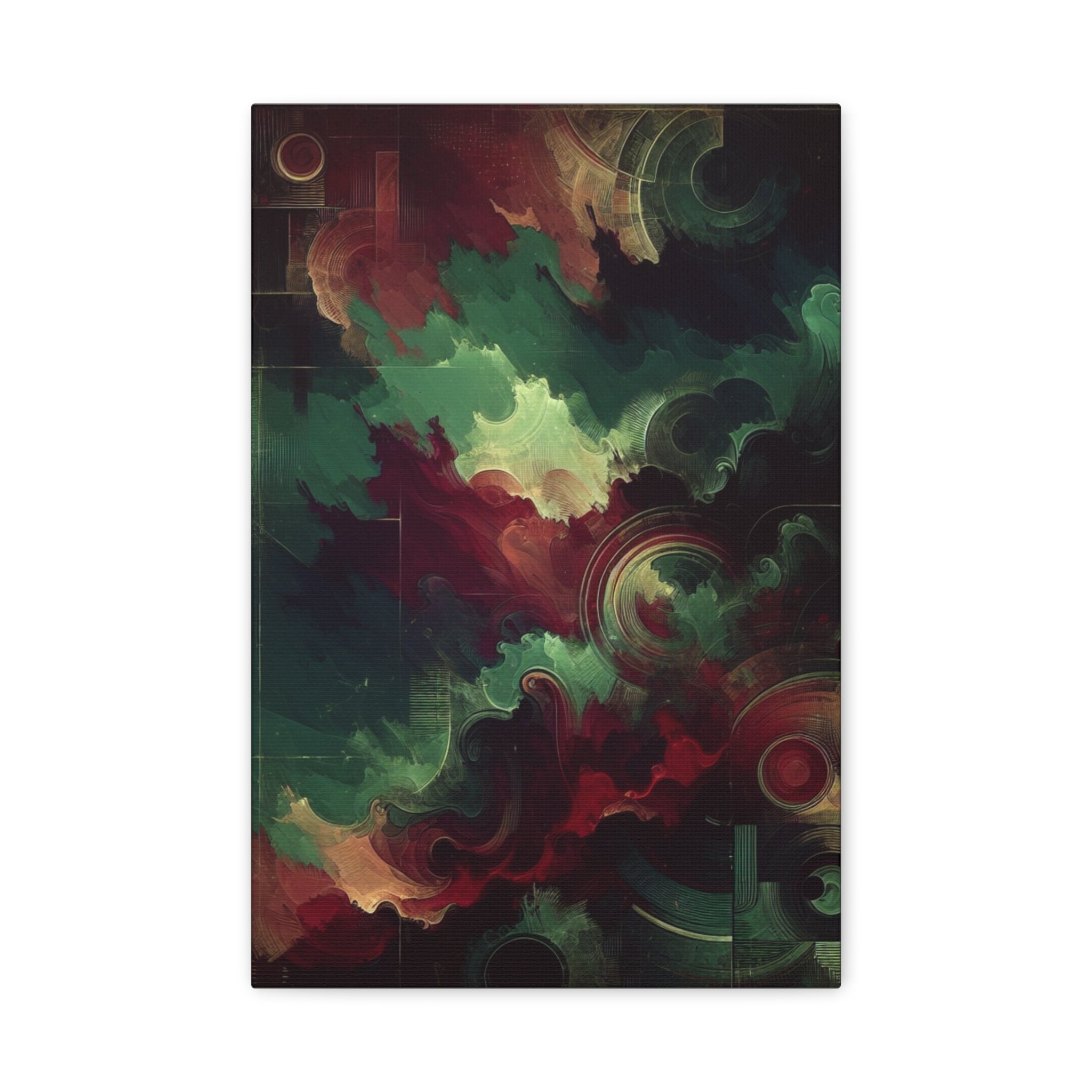 canvas-print-abstract-green-and-burgundy-wall-art-living-room-decor-gallery-wrap-canvas-abstract-wall-decor-colorful-art-home