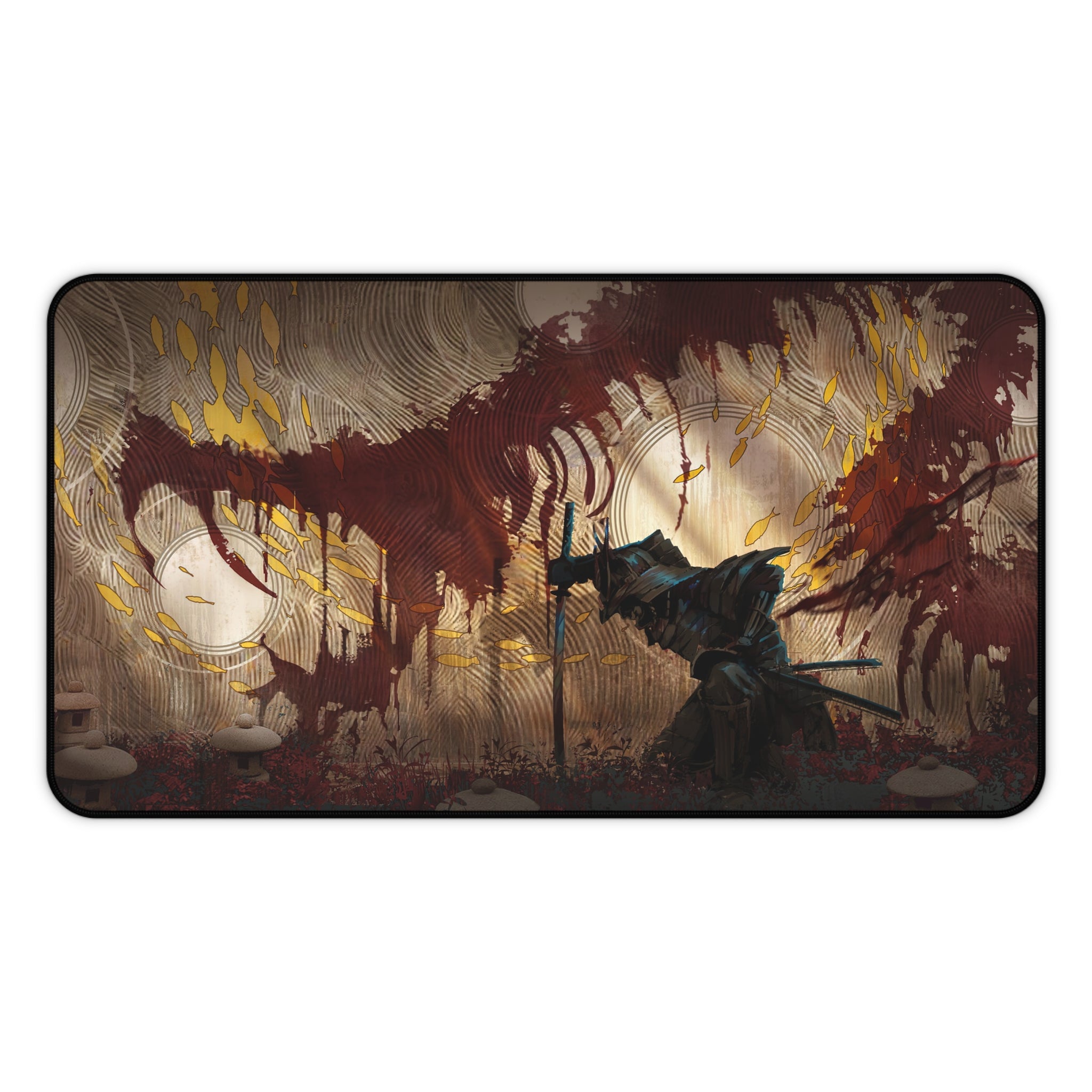fantasy-samurai-warrior-mouse-pad-japanese-katana-samurai-warrior-desk-mat-japanese-anime-samurai-desk-pad-viper-art