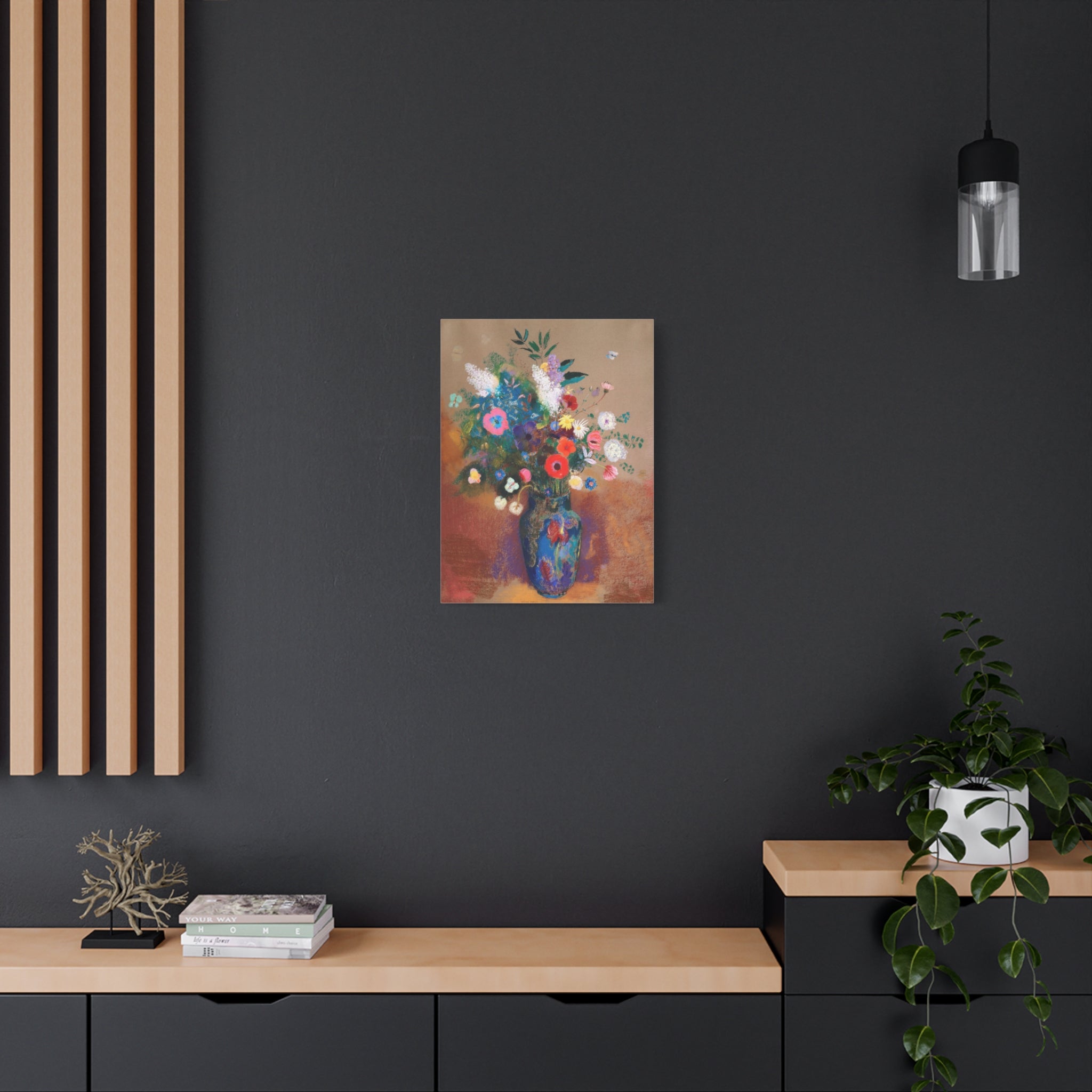 canvas-print-wall-art-odilon-redon-bouquet-of-flowers-home-decor-living-room-stretched-matte-floral-canvas-art-housewarming-g
