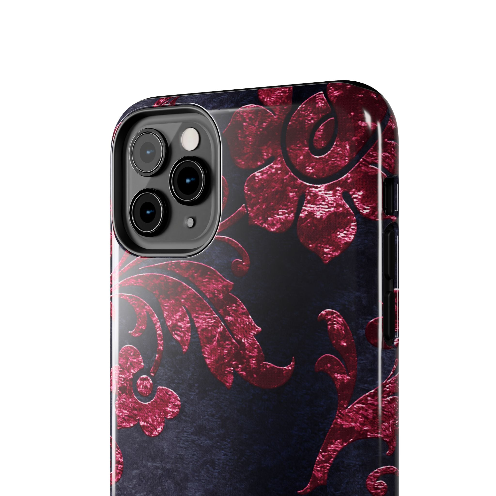 embossed-burgundy-velvet-tough-iphone-case-protective-iphone-cover-heavy-duty-iphone-case-rugged-phone-case-durable-smartphon