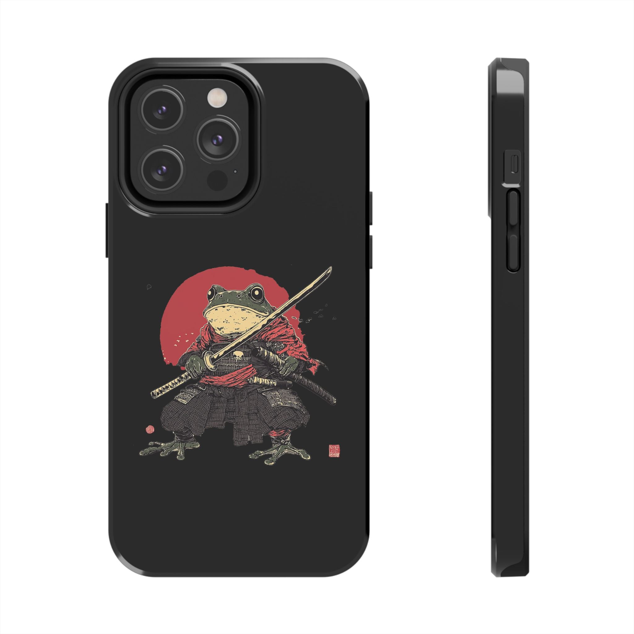 retro-vintage-ninja-frog-iphone-tough-case-red-sun-japanese-samurai-frog-design-ninja-warrior-black-iphone-hard-cover-1
