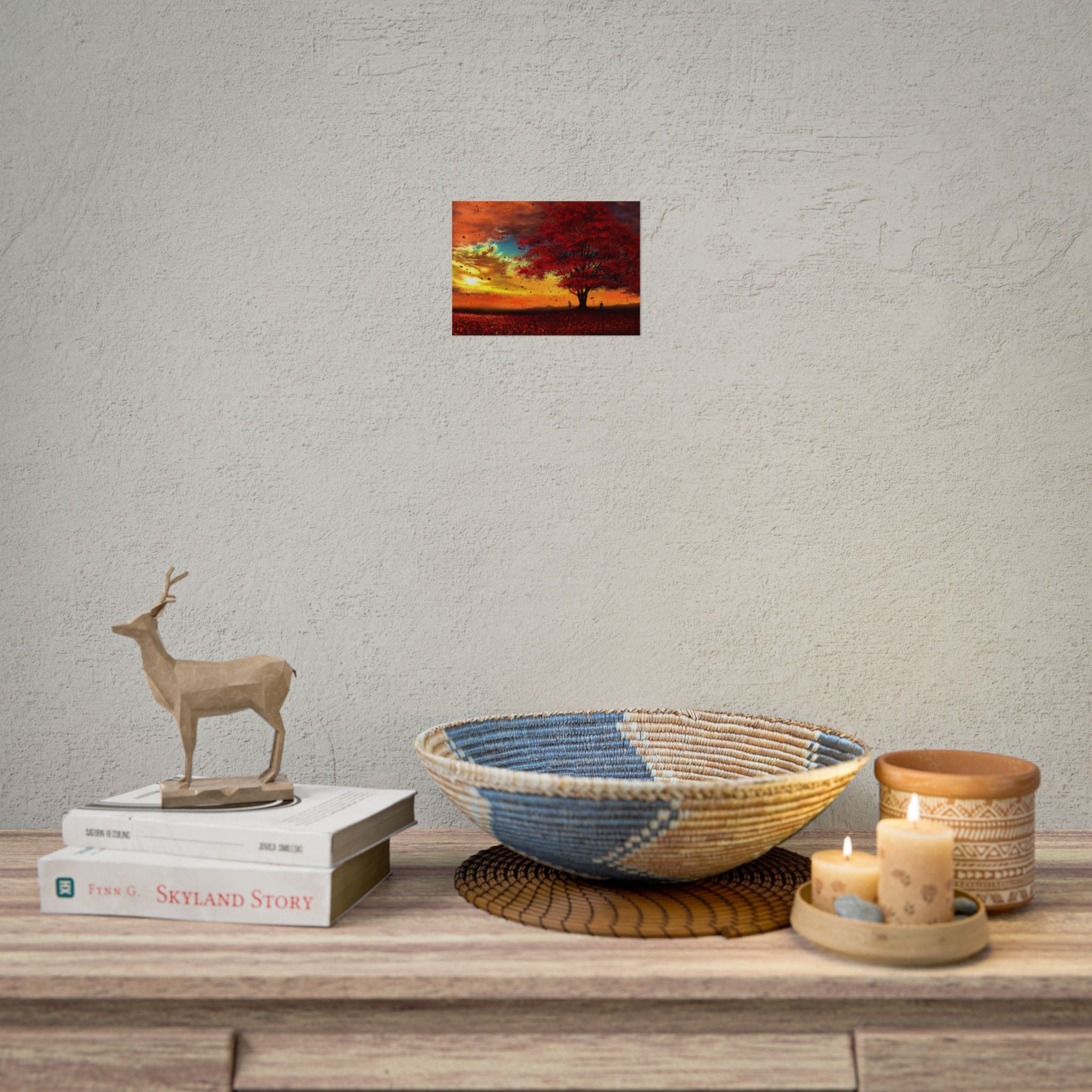 sunset-scenery-autumn-poster-print-wall-art-decor-home-decoration-nature-artwork-gift-idea-wall-hanging