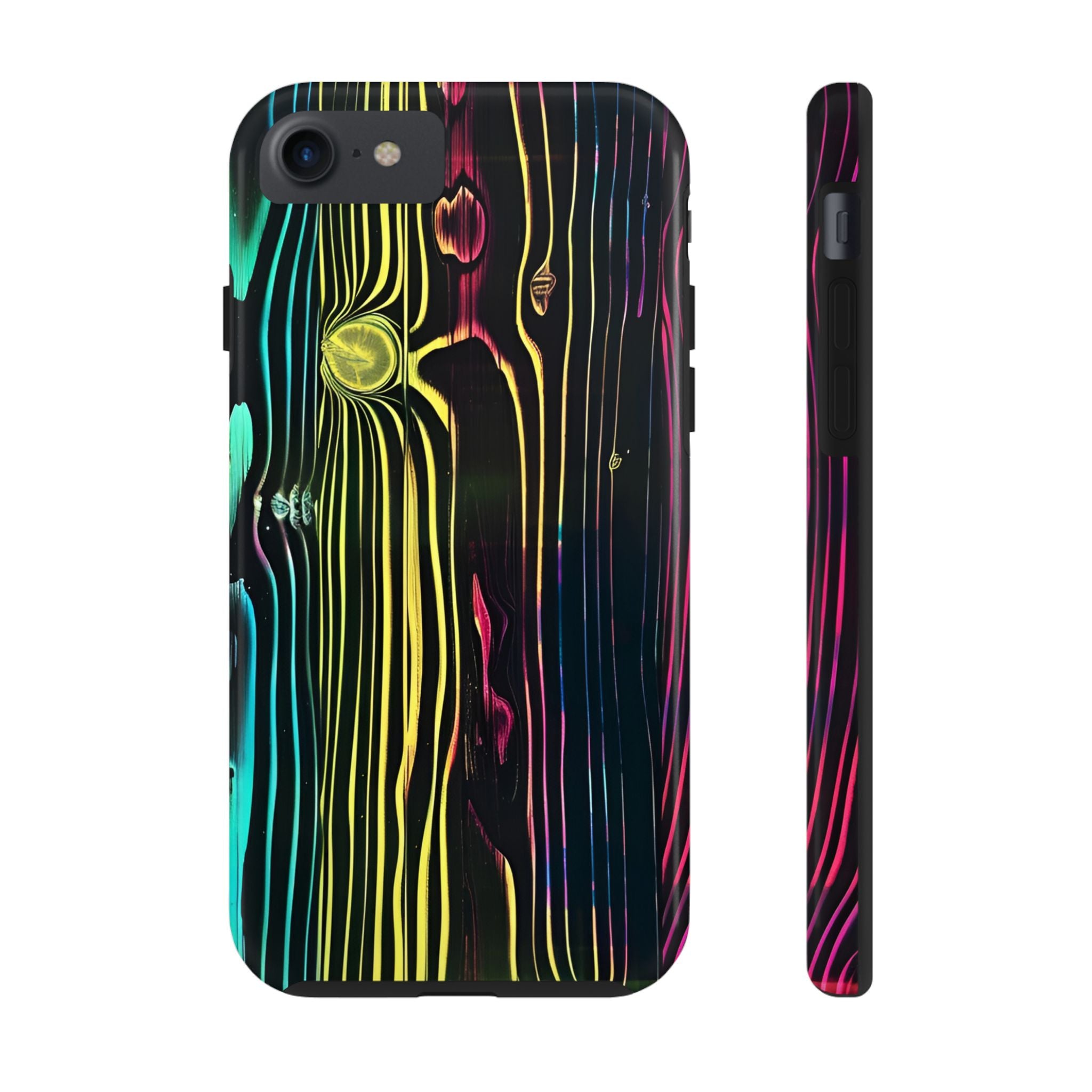 disco-neon-tough-iphone-cases-wood-grain-texture-iphone-case-cover-protective-iphone-shell-unique-iphone-accessories-iphone-1