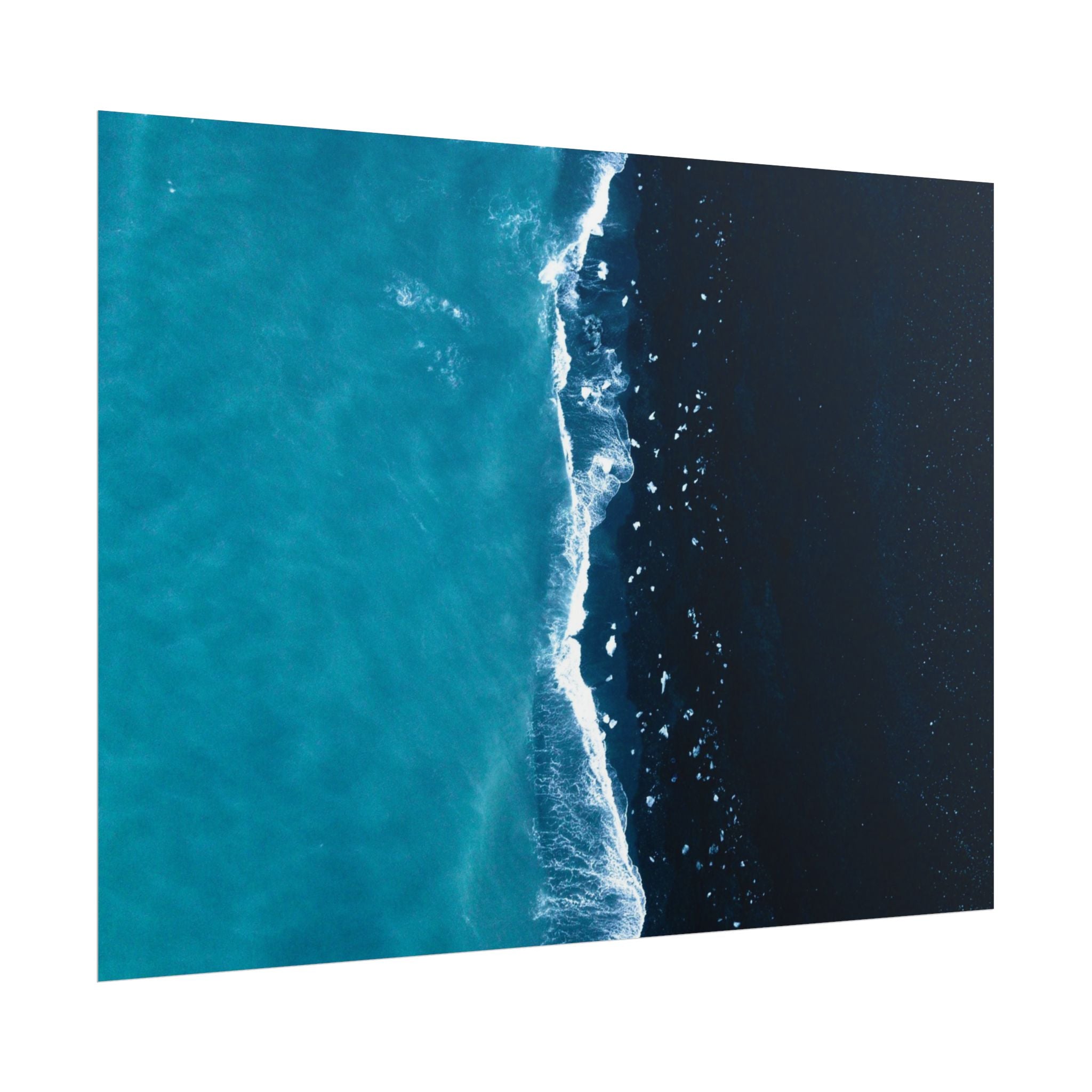 ocean-minimalist-decor-poster-print-beach-wall-art-coastal-photography-blue-ocean-print-sand-landscape-home-office-decoration