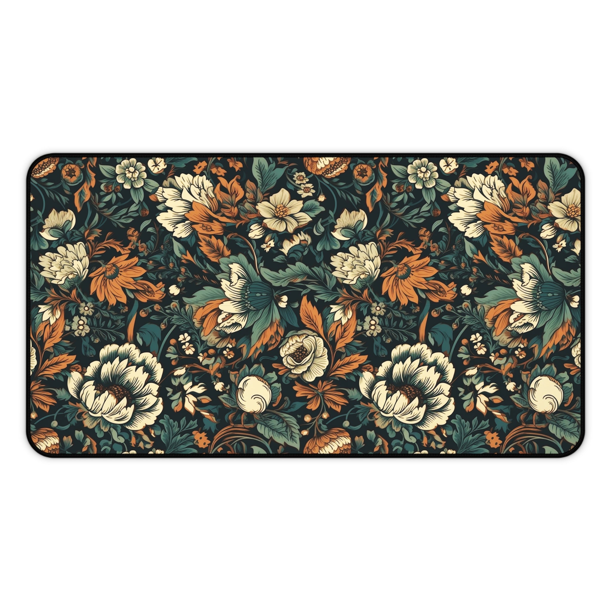 retro-colorful-cottagecore-desk-mat-dark-floral-mouse-pad-farmhouse-style-office-decor-shabby-chic-workspace-decor-large-gami