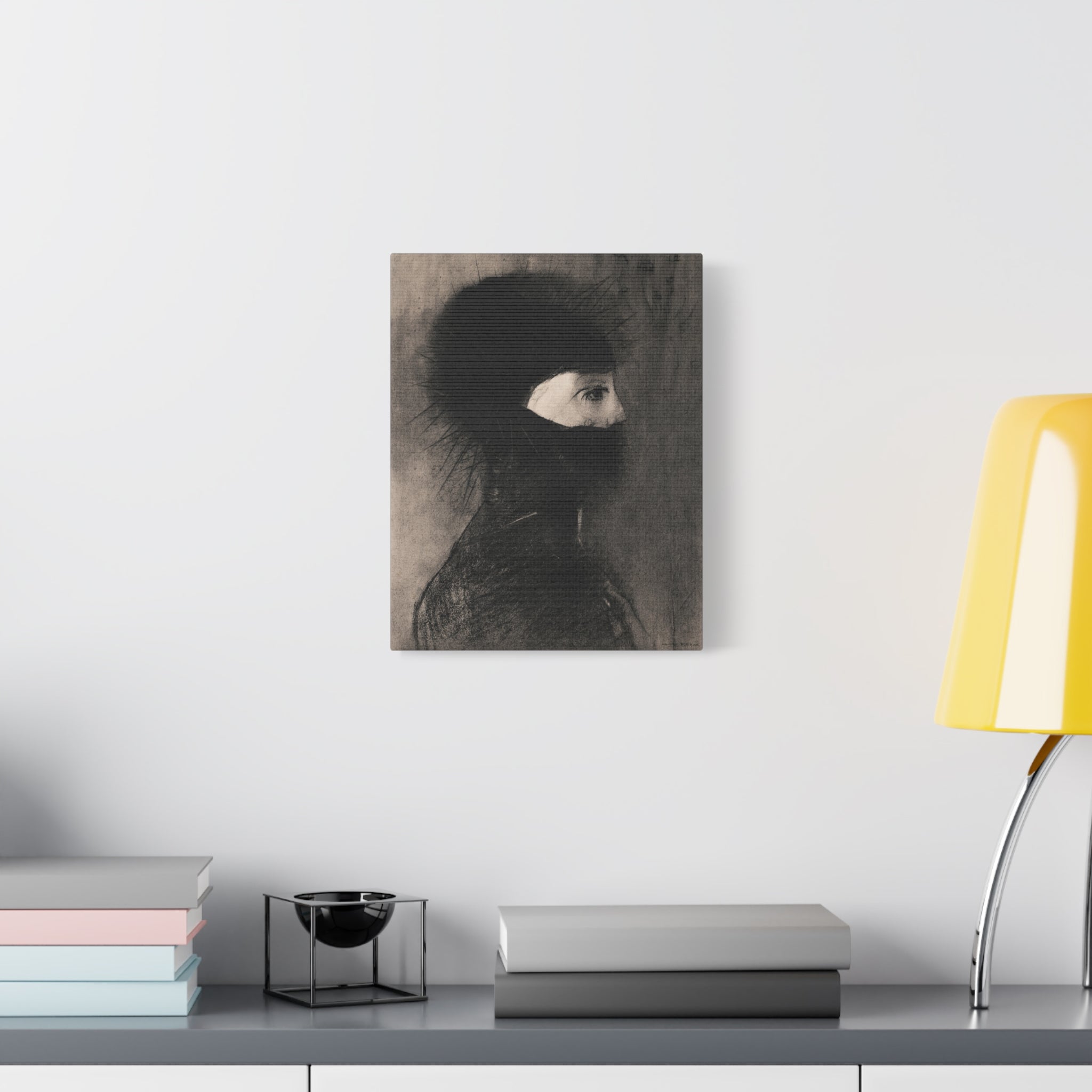 canvas-wall-art-armor-by-odilon-redon-vintage-woman-illustration-post-impressionism-art-wall-decor-matte-canvas-stretched