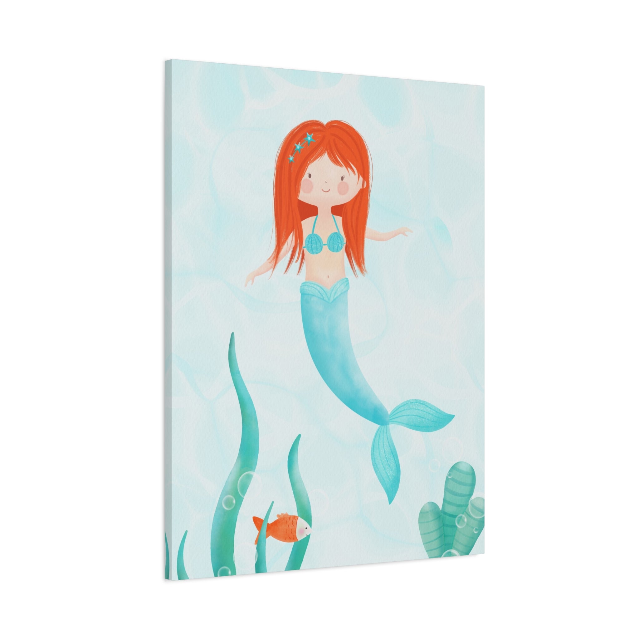 canvas-wall-art-cute-blue-mermaid-nursery-decor-blue-mermaid-print-nursery-art-cute-blue-mermaid-decoration-baby-nursery-merm