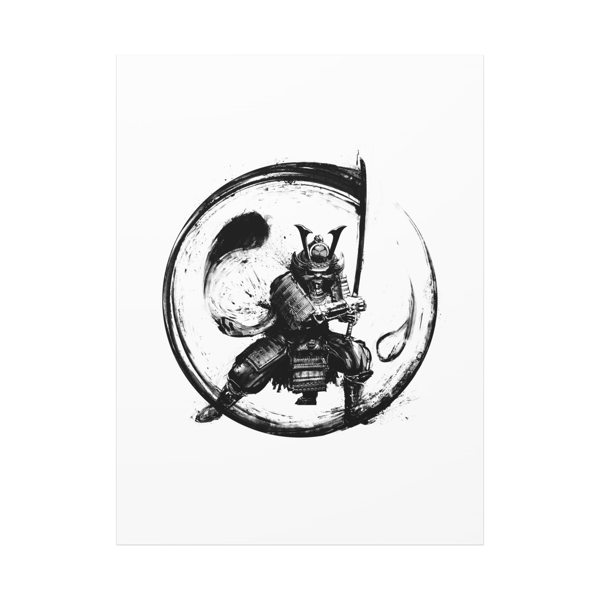canvas-wall-art-japanese-samurai-ying-yang-katana-oni-mask-black-and-white-home-decor-zen-wall-hanging-asian-art-samurai-swor