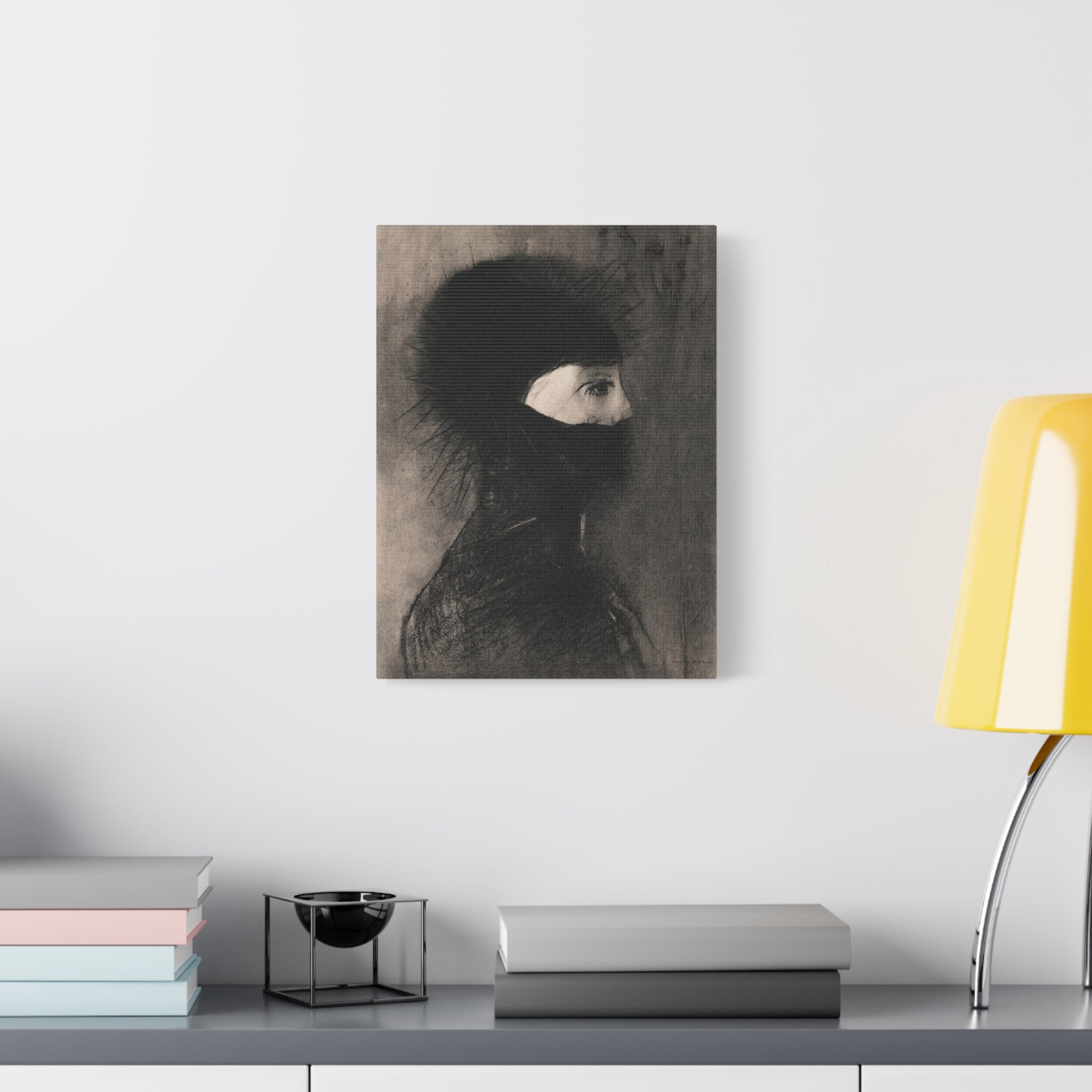 canvas-wall-art-armor-by-odilon-redon-vintage-woman-illustration-post-impressionism-art-wall-decor-matte-canvas-stretched